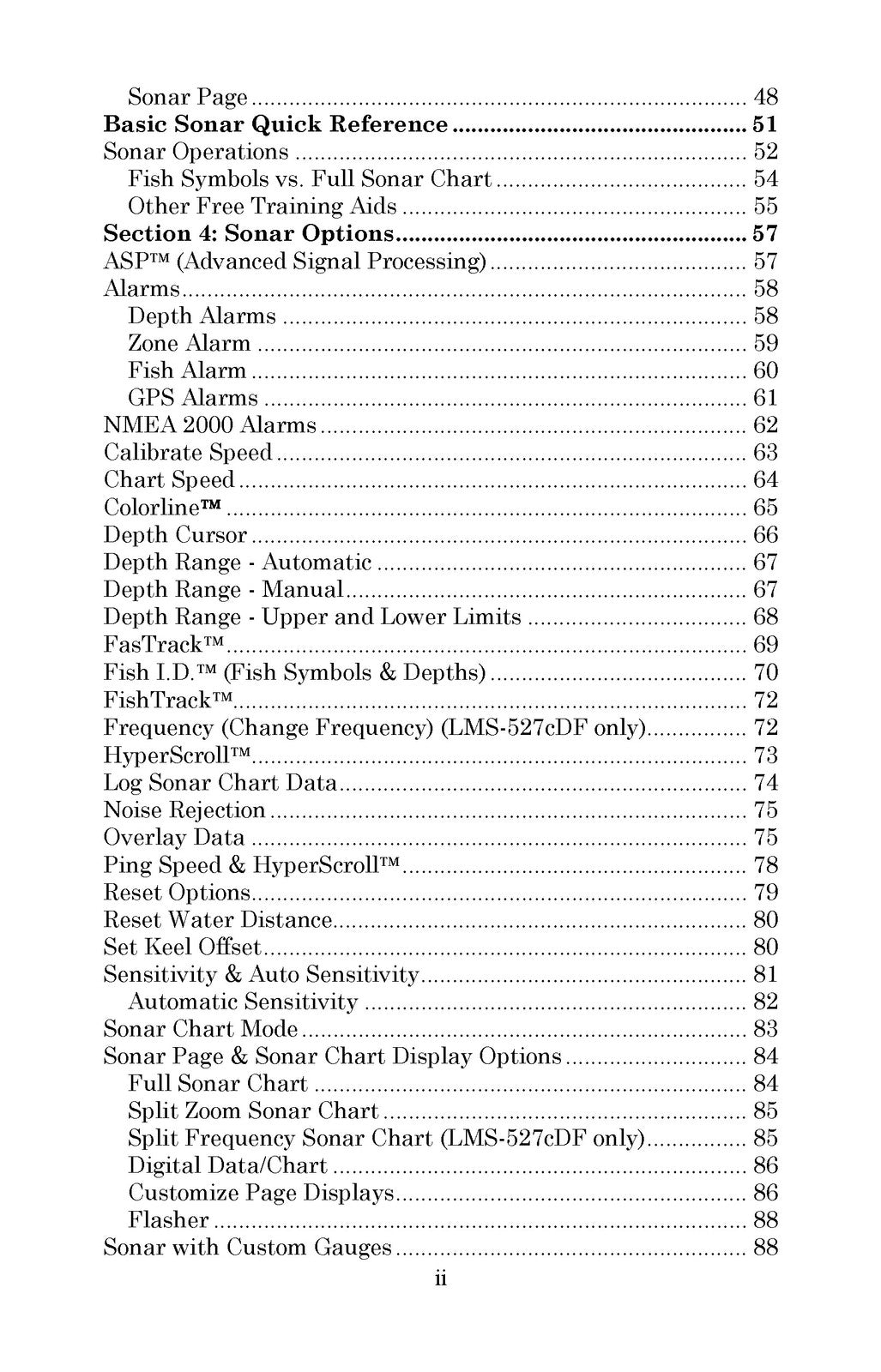 LOWRANCE LMS-522c LMS-527cDF iGPS Installation And Operation Manual 2006 - BOUND