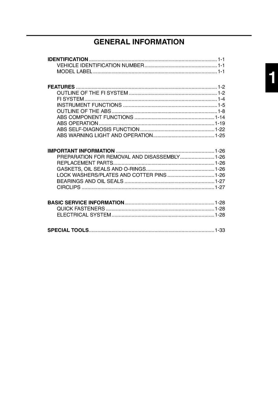 YAMAHA FZ8NA FZ8SA Motorcycle Service Manual 2011 - BOUND - COVERS - XL FOLDOUTS