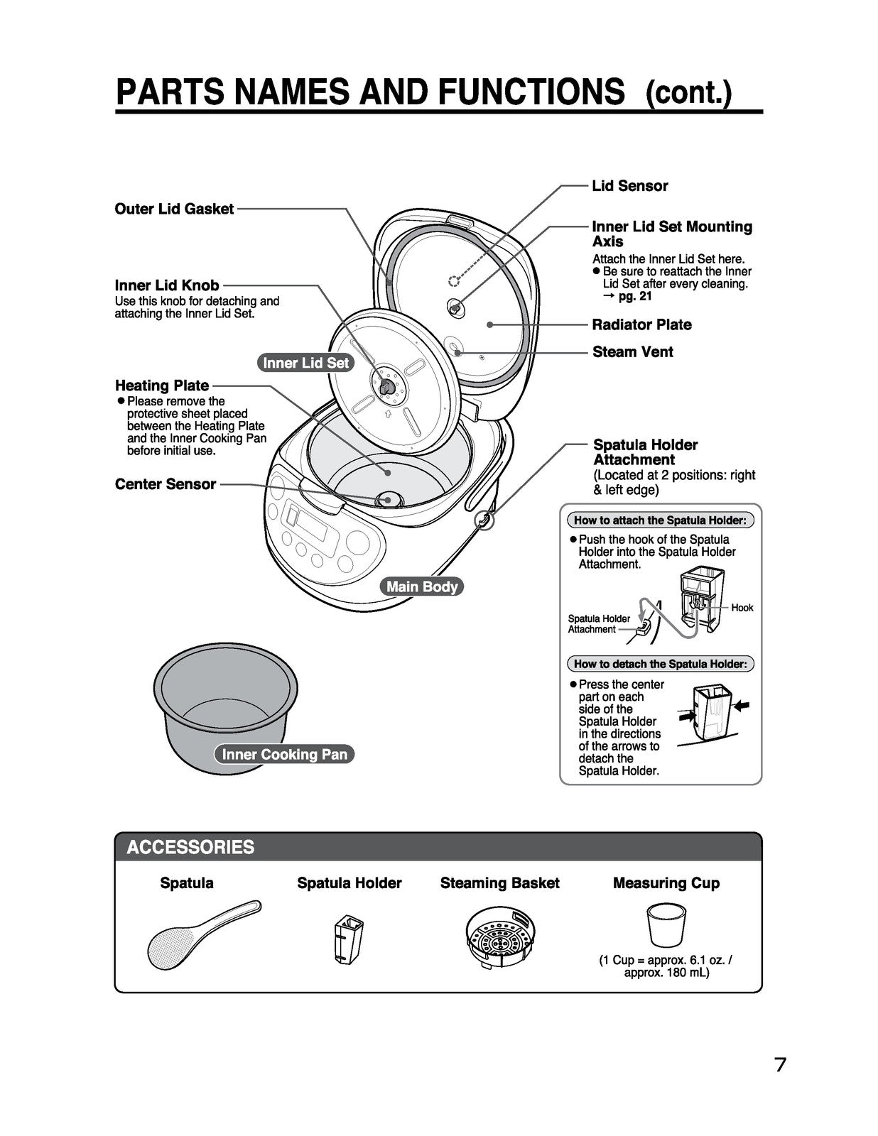 ZOJIRUSHI NS-WTC10 Rice Cooker  Warmer Operating Instructions Manual - BOUND