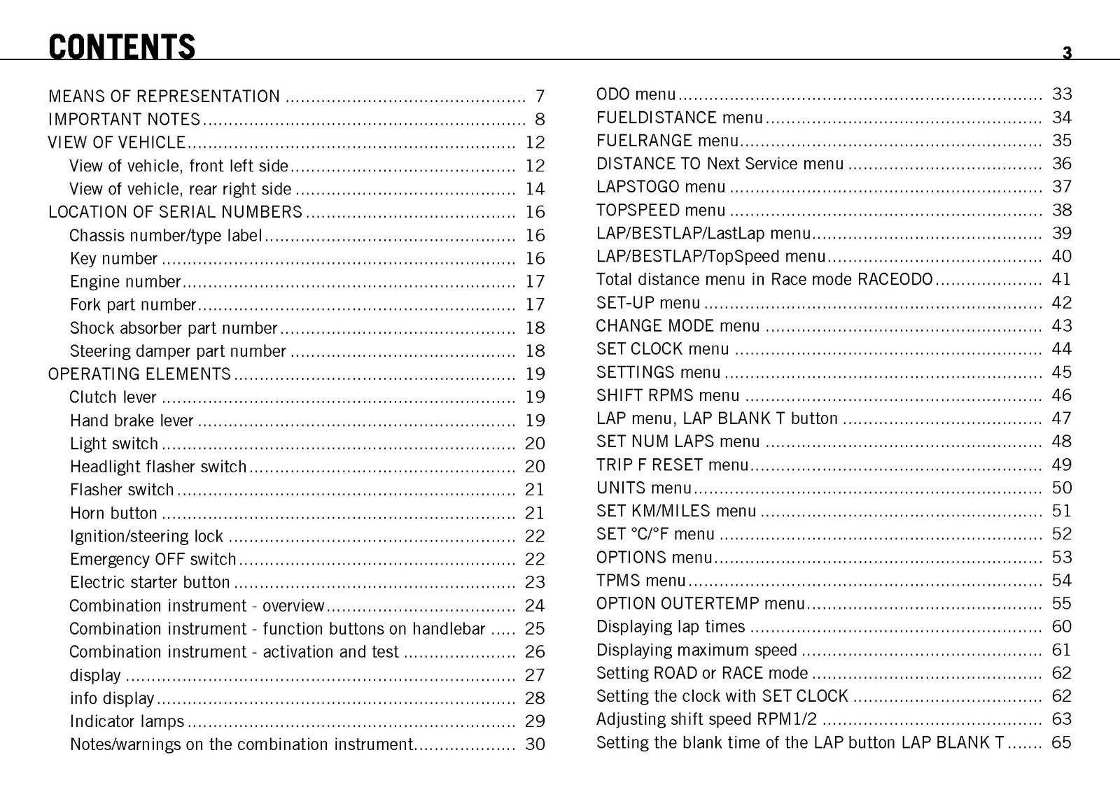 KTM 1190 RC8 Motorcycle Owners Manual 2008 - STEEL WIRE BOUND - TOUGH COVERS