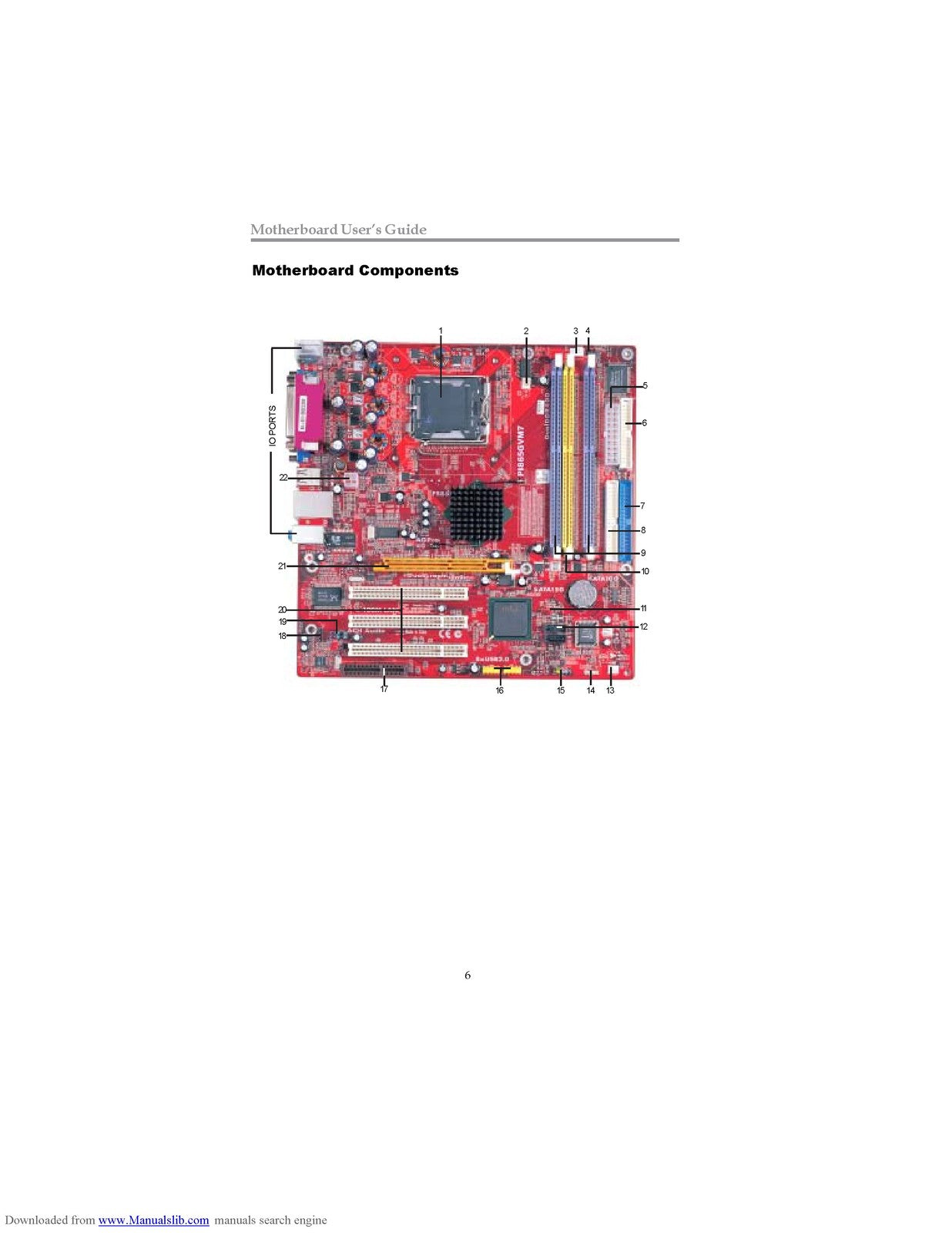 MERCURY PI865GVM7 Series Motherboard User Manual - WIRE BOUND - TOUGH COVERS