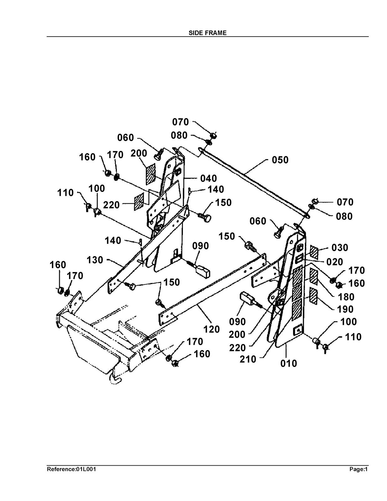 KUBOTA TL420A Loader Illustrated Parts List Manual - WIRE BOUND - TOUGH COVERS