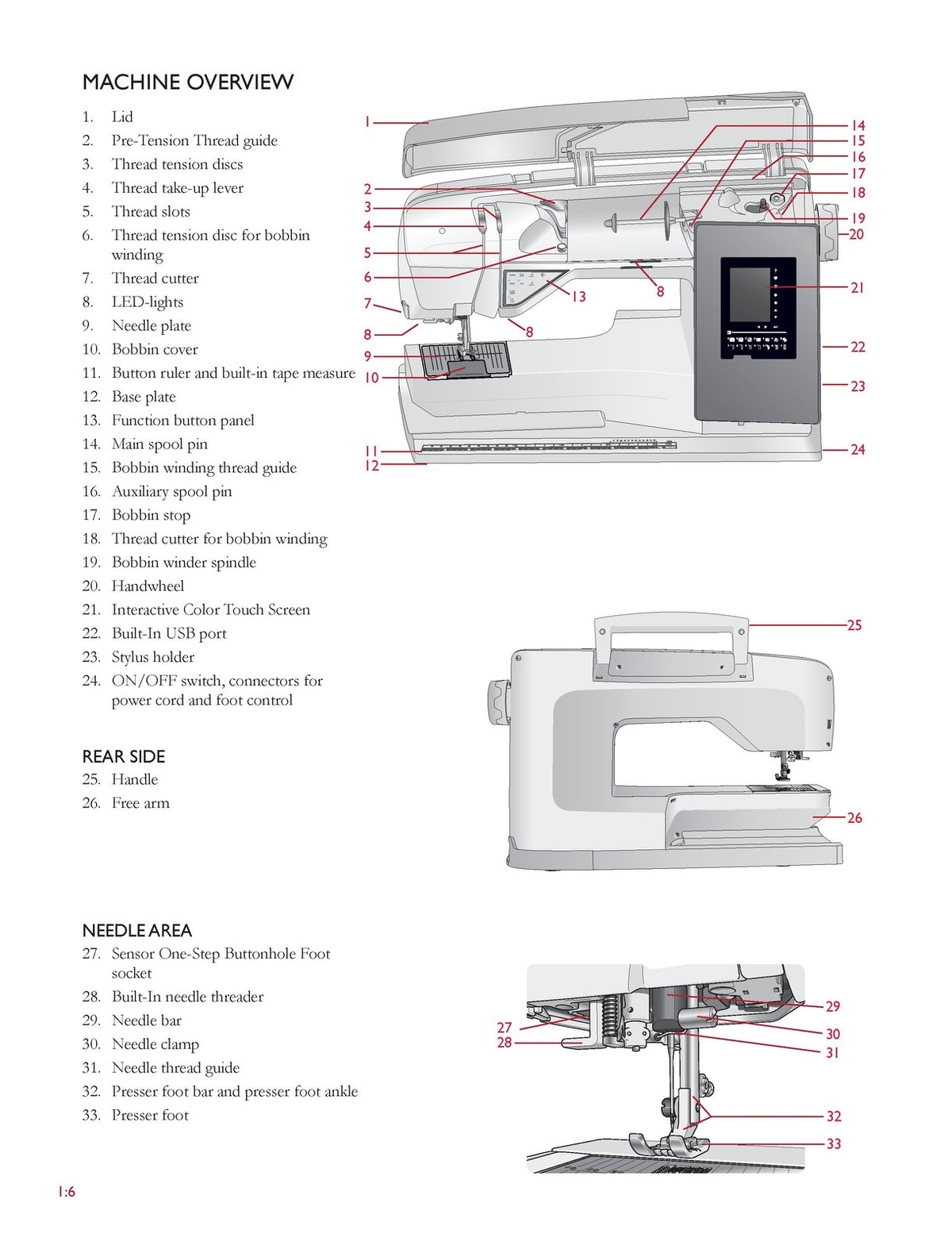 HUSQVARNA VIKING Brilliance 75Q Sewing Machine Users Guide Manual - WIRE BOUND