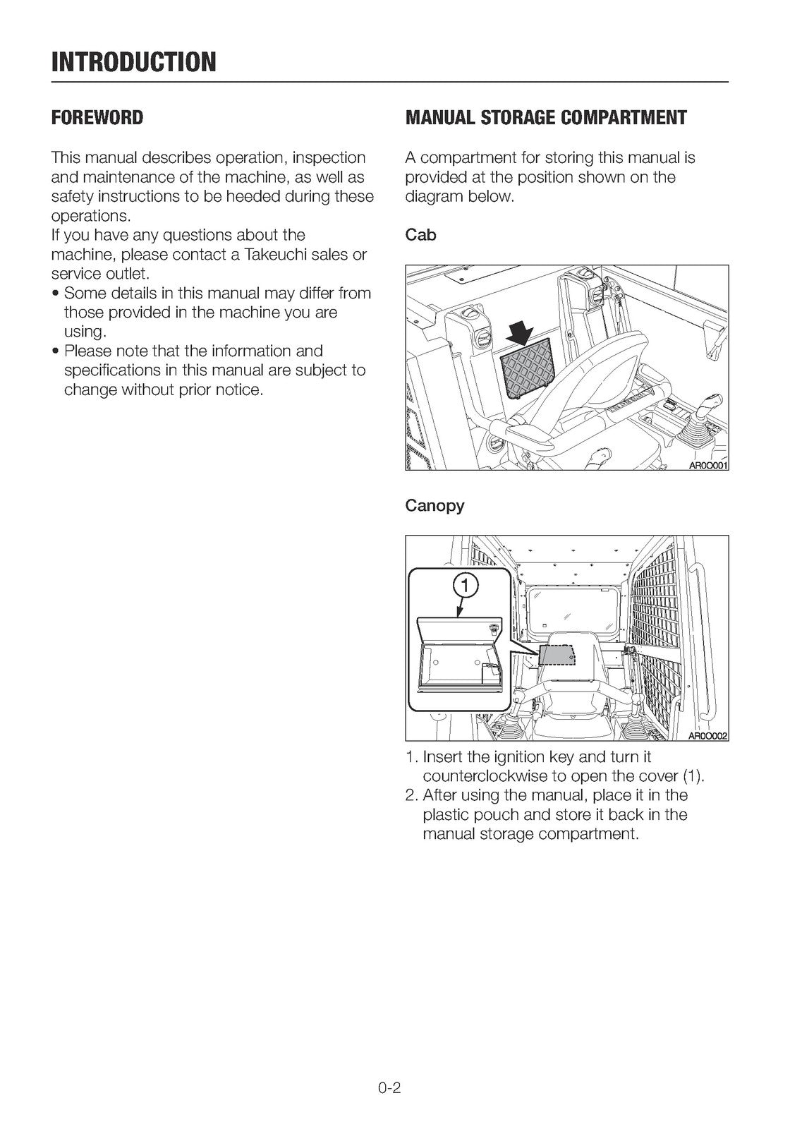 TAKEUCHI TL12R2 BUNDLE: OPERATORS & WORKSHOP MANUAL SET - BOUND - TOUGH COVERS