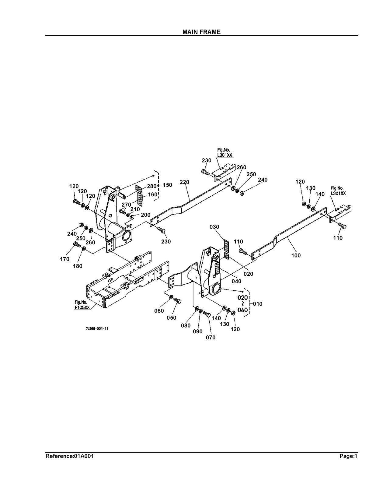 KUBOTA LA853 Front Loader Illustrated Parts List Manual - WIRE BOUND - COVERS