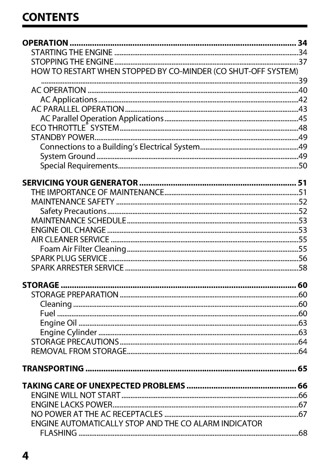 HONDA EU1000i Generator Owners Manual 2021 - STEEL WIRE BOUND - TOUGH COVERS