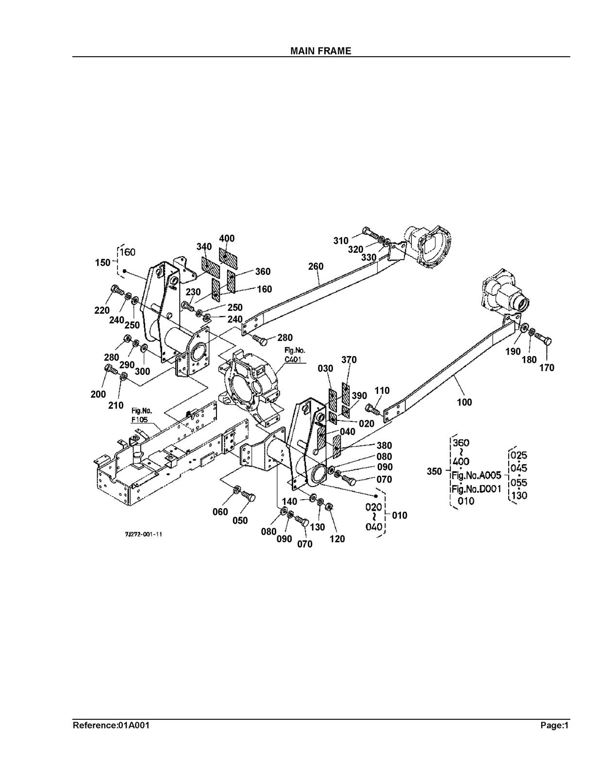 KUBOTA LA703 Loader Illustrated Parts List Manual - WIRE BOUND - TOUGH COVERS