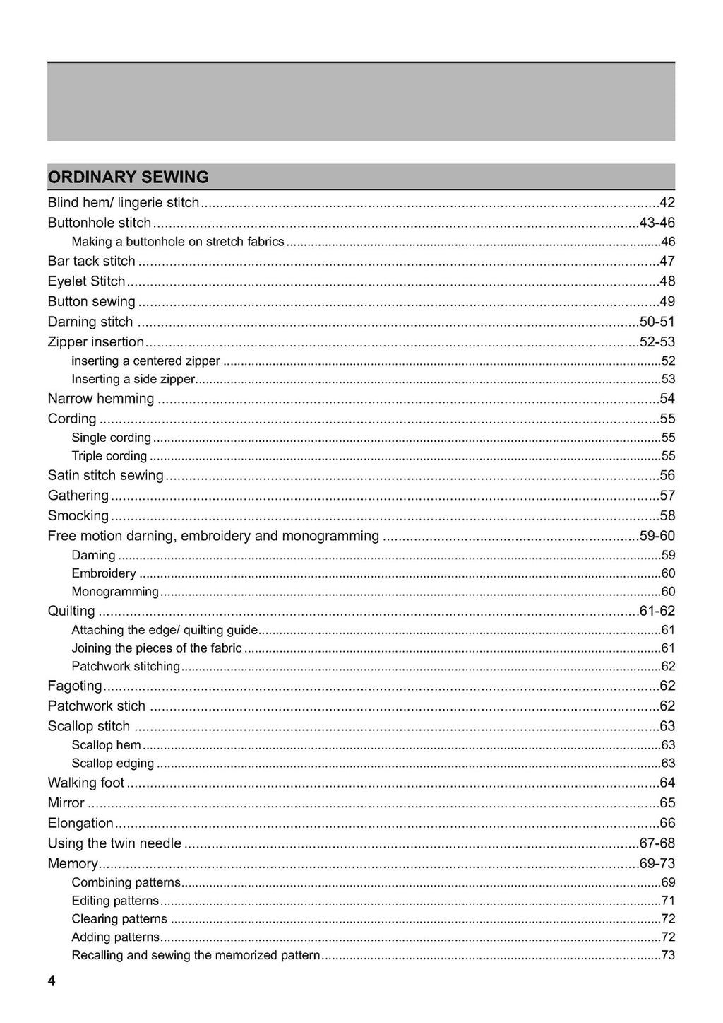 EVER SEWN Hero Sewing and Embroidery Instruction Manual - BOUND - COVERS