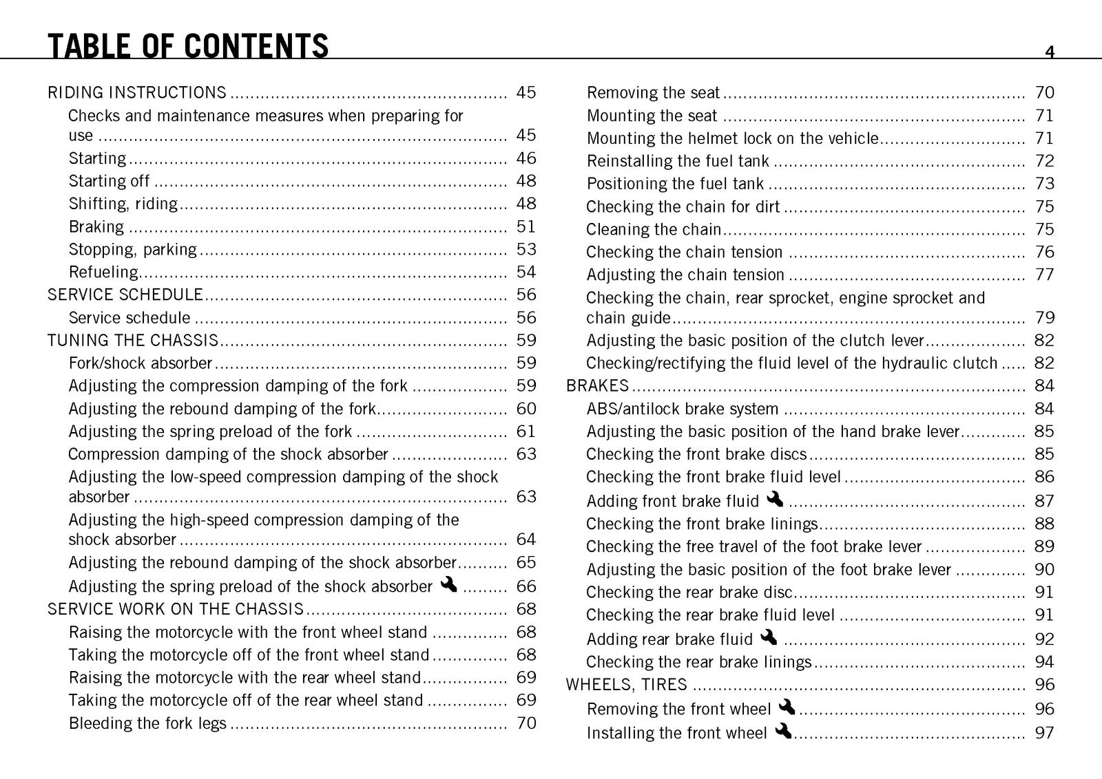 KTM 990 Supermoto R EU FR AUS UK Owners Manual 2012 - WIRE BOUND - TOUGH COVERS