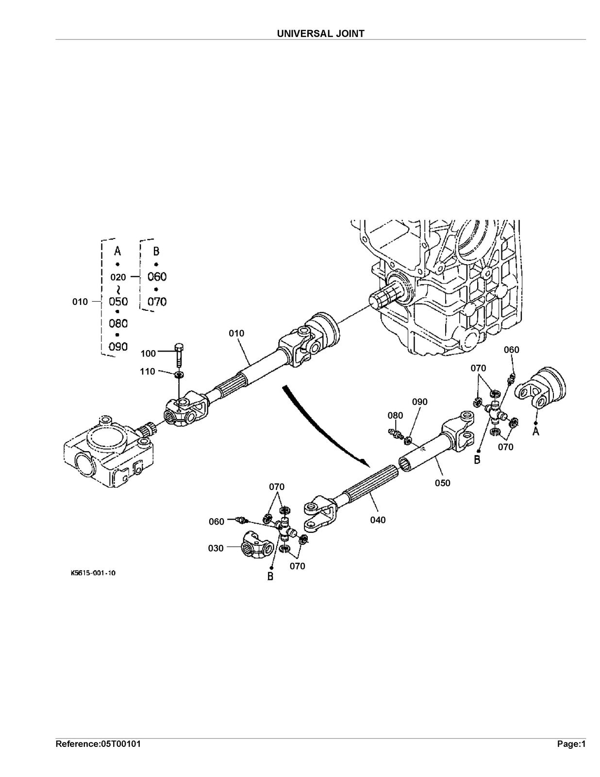 KUBOTA RCK54-18Z 54in Mower Parts Manual - STEEL WIRE BOUND - PROTECTIVE COVERS