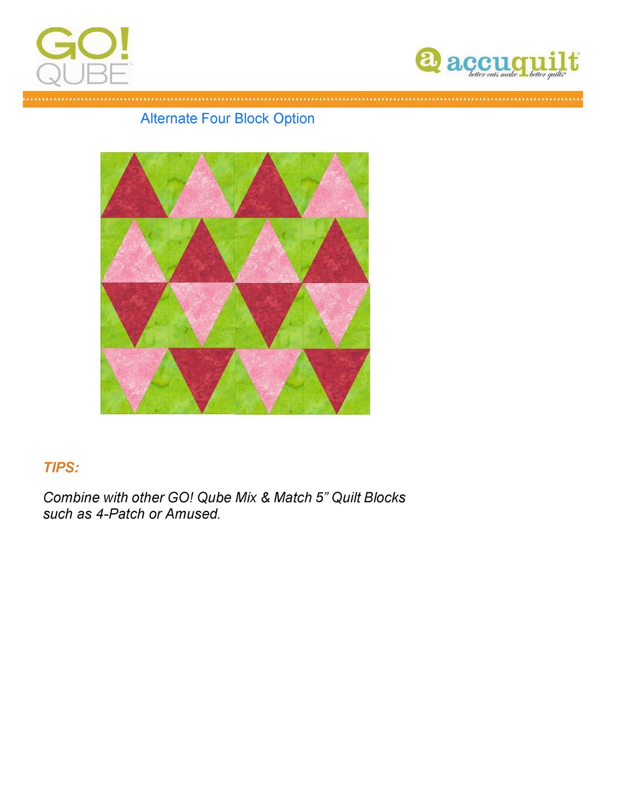 ACCUQUILT Go Qube 5" Angles - STEEL WIRE BOUND - PROTECTIVE COVERS