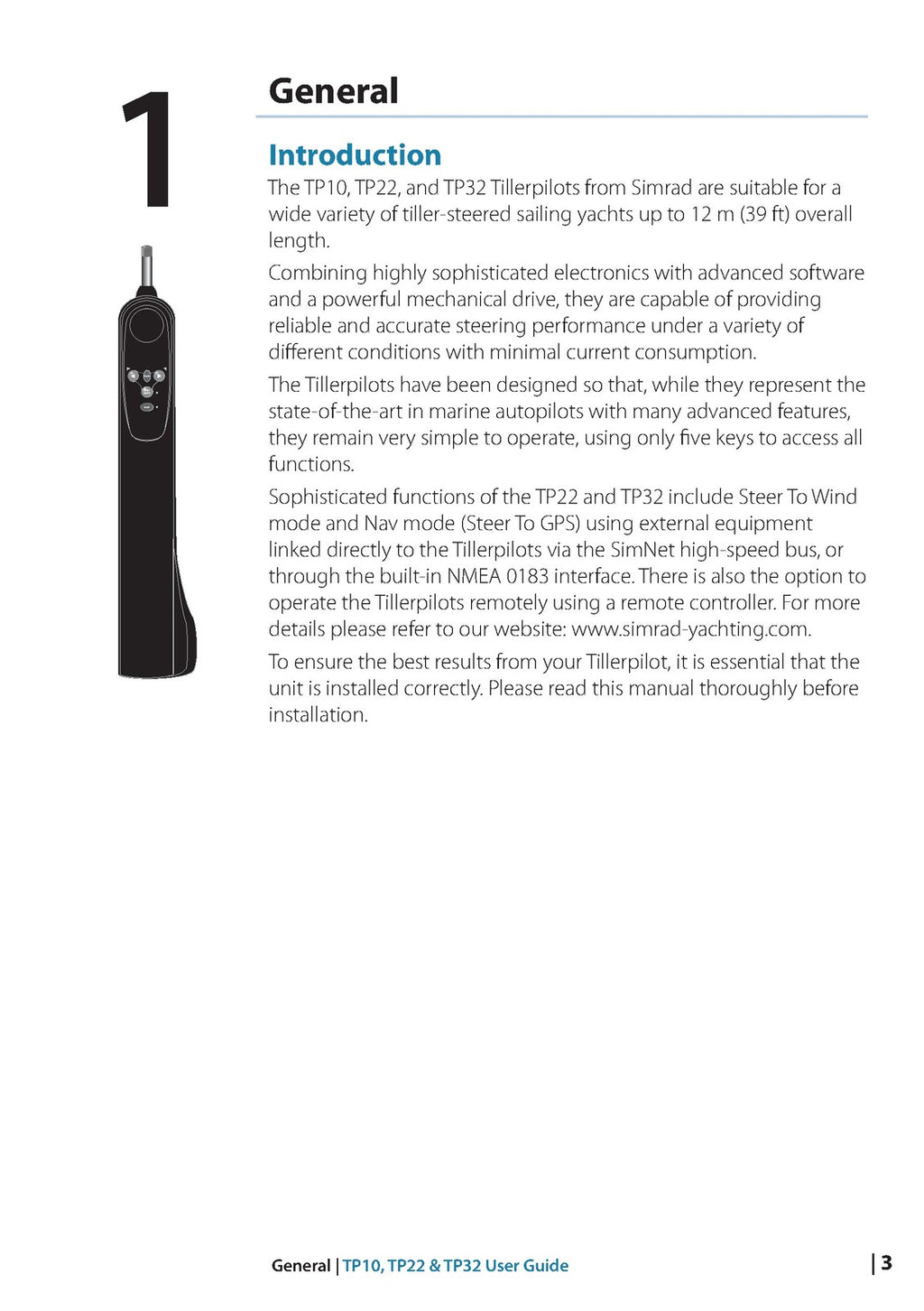 SIMRAD TP10 TP22 TP32 USER GUIDE MANUAL - STEEL WIRE BOUND - PROTECTIVE COVERS