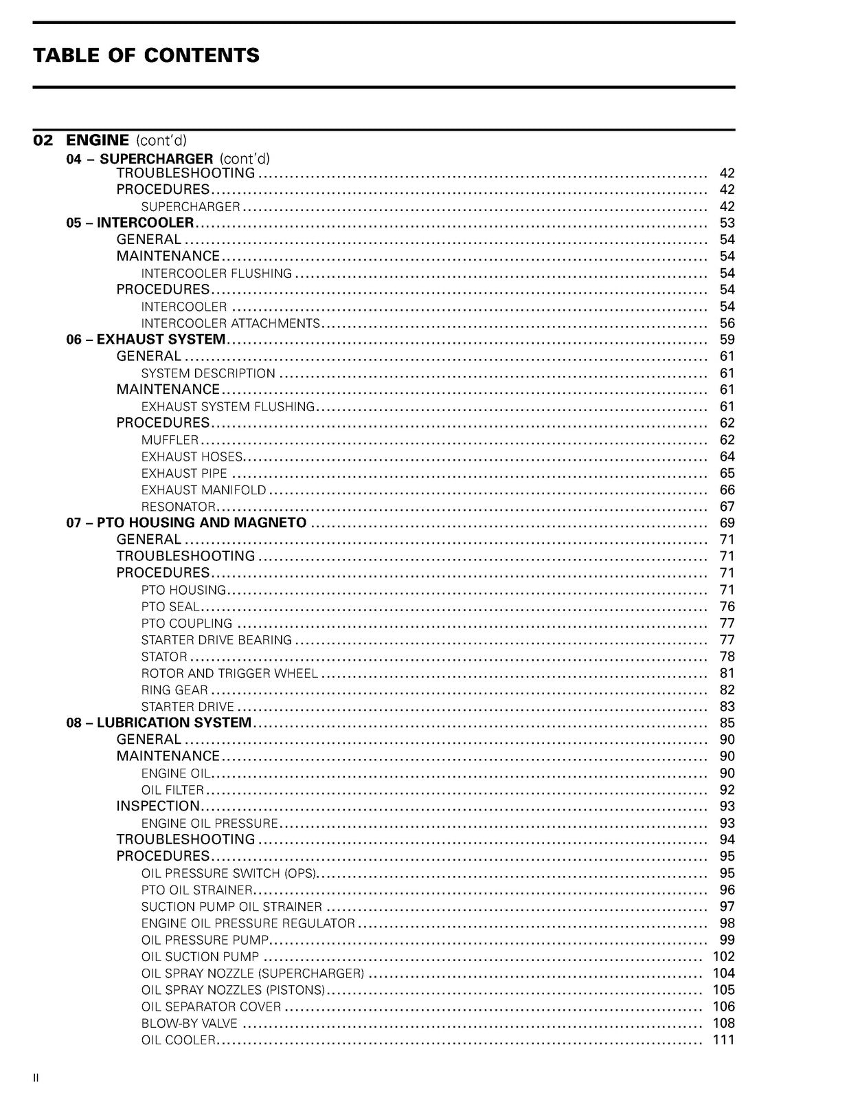 SEA-DOO RXT iS 255 GTX Limited 2009 Shop Manual - BOUND - COVERS - XL FOLDOUTS