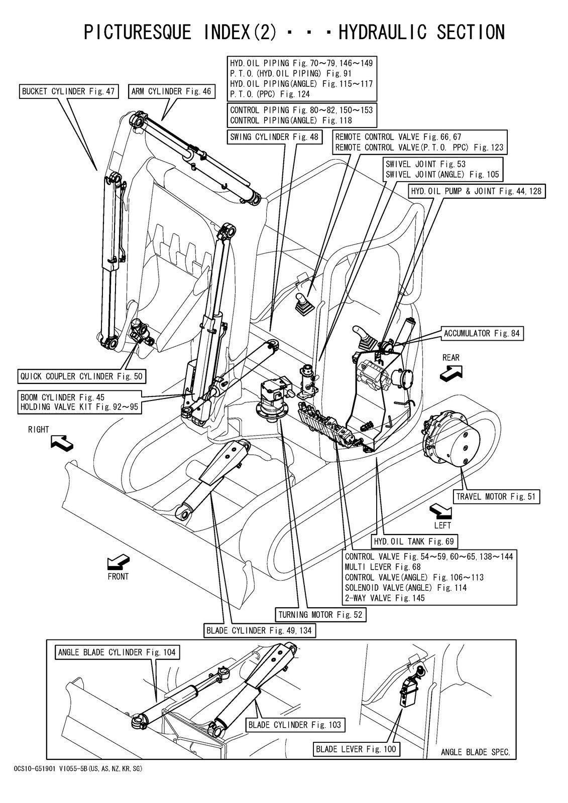 YANMAR ViO55-5B Excavator Parts Catalog Manual 2013 - WIRE BOUND - TOUGH COVERS