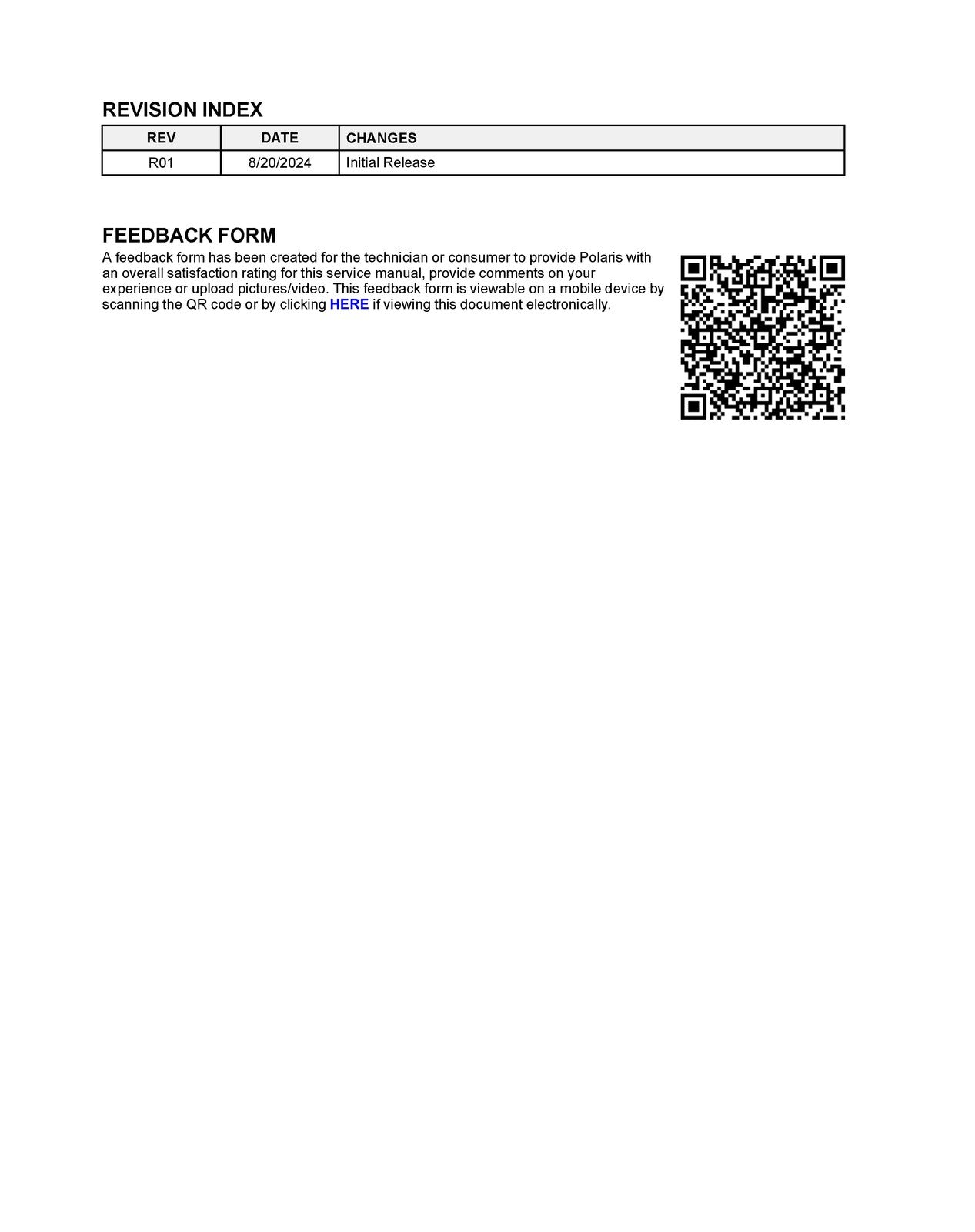 POLARIS Ranger 570 Full-Size Service Manual 2016-2025 - WIRE BOUND - COVERS