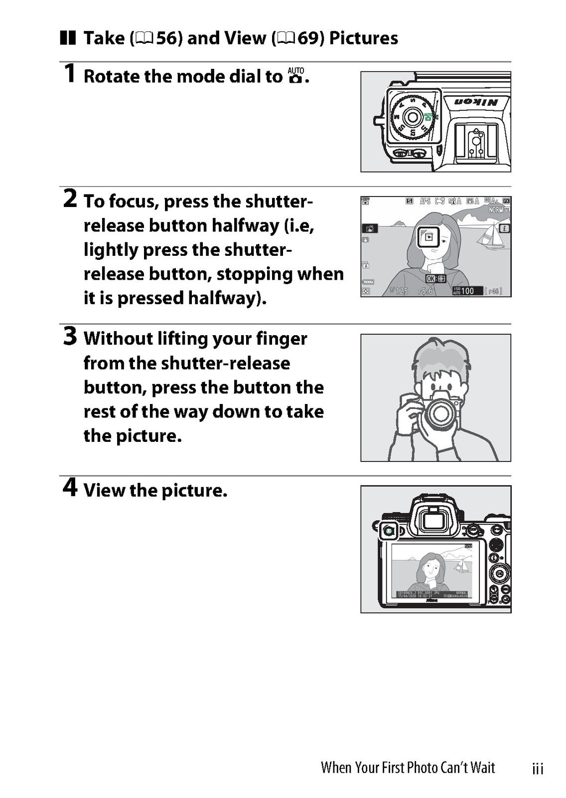 NIKON Z7 II Z6 II Digital Camera Reference Manual - WIRE BOUND - TOUGH COVERS
