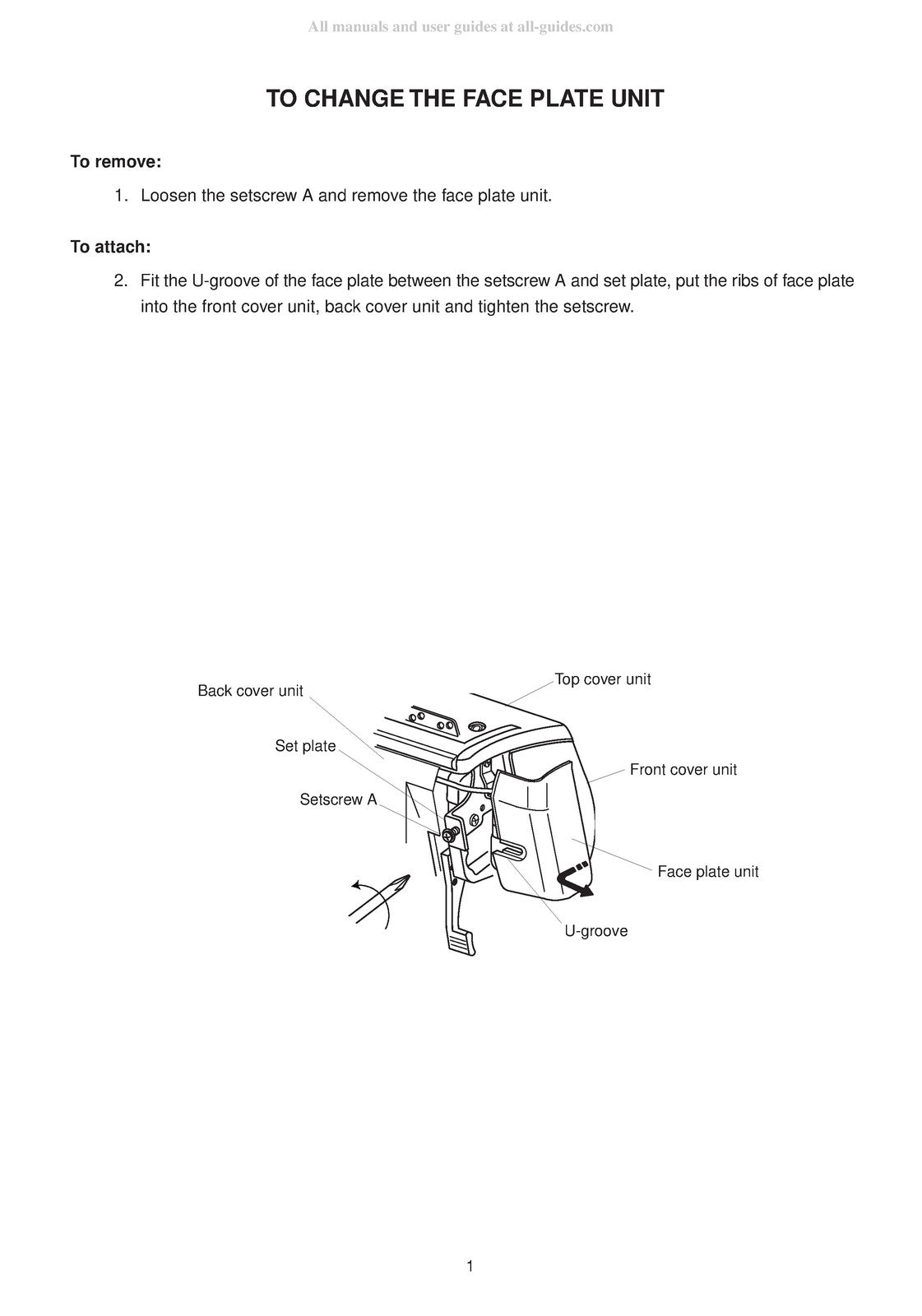 JANOME Mylock 744 Servicing Manual - STEEL WIRE BOUND - PROTECTIVE COVERS
