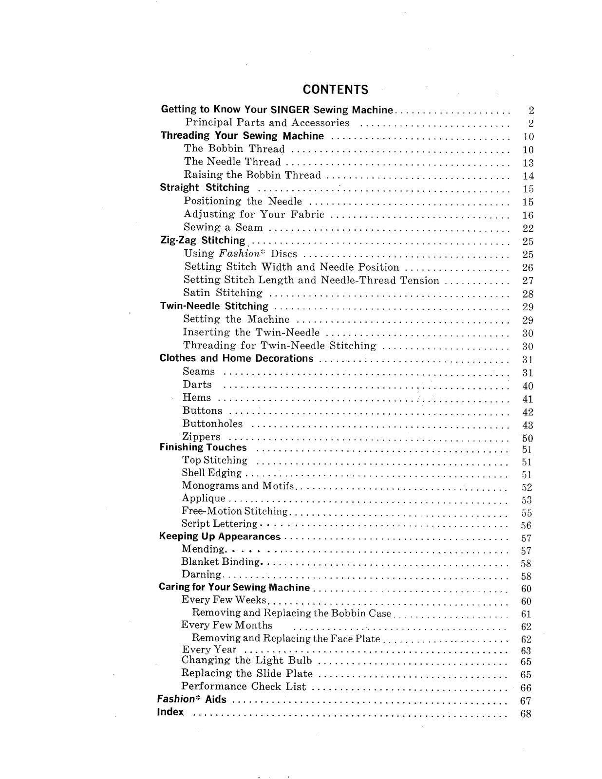 SINGER 478 Sewing Machine Instruction Manual - STEEL WIRE BOUND - TOUGH COVERS