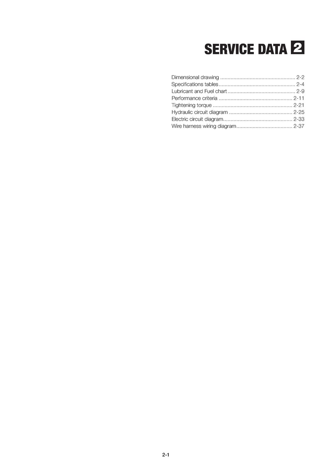 TAKEUCHI TB250 Excavator Workshop Manual - BOUND - COVERS - XL FOLDOUT PAGES