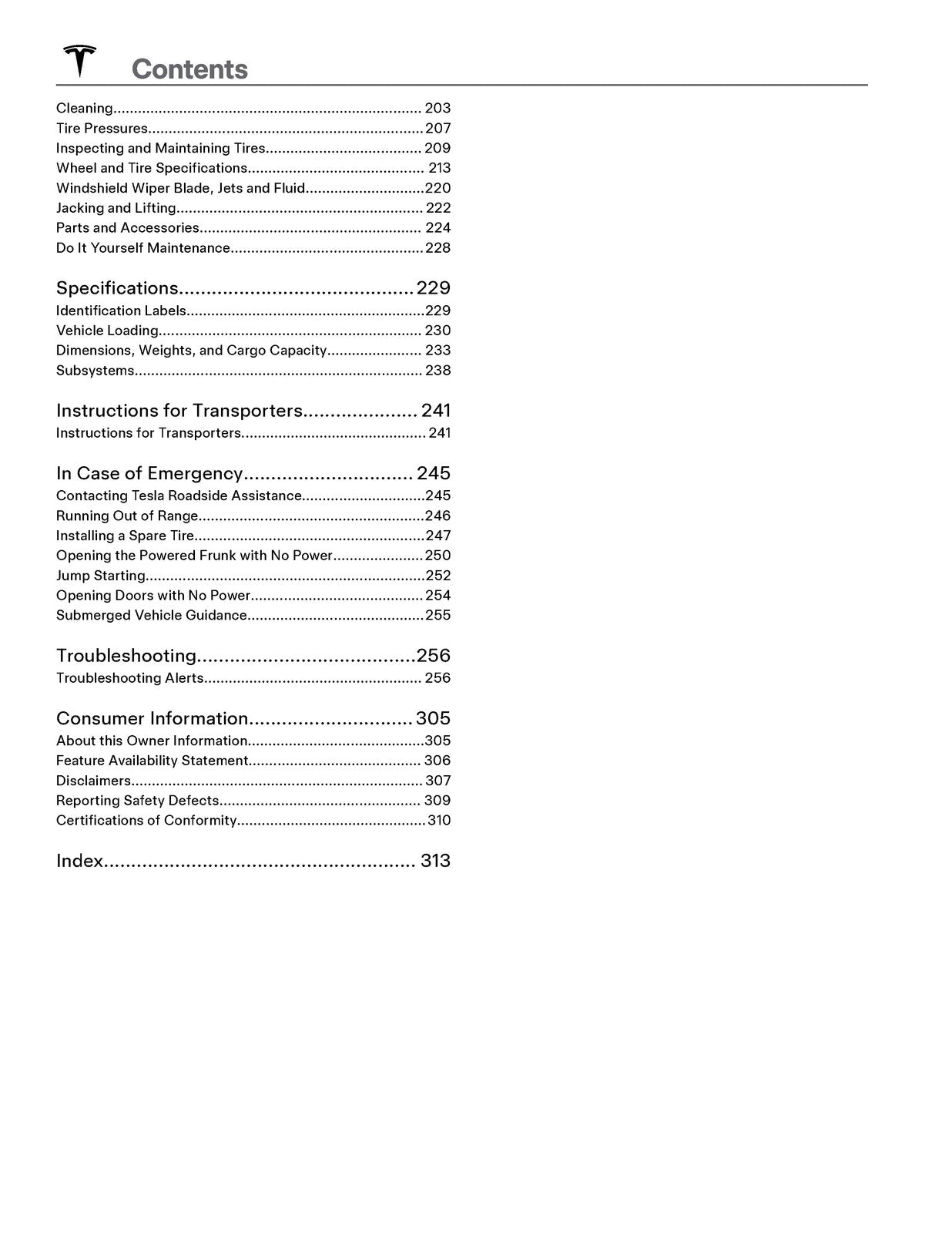 TESLA 2025 Cybertruck Owners Manual - STEEL WIRE BOUND - PROTECTIVE COVERS