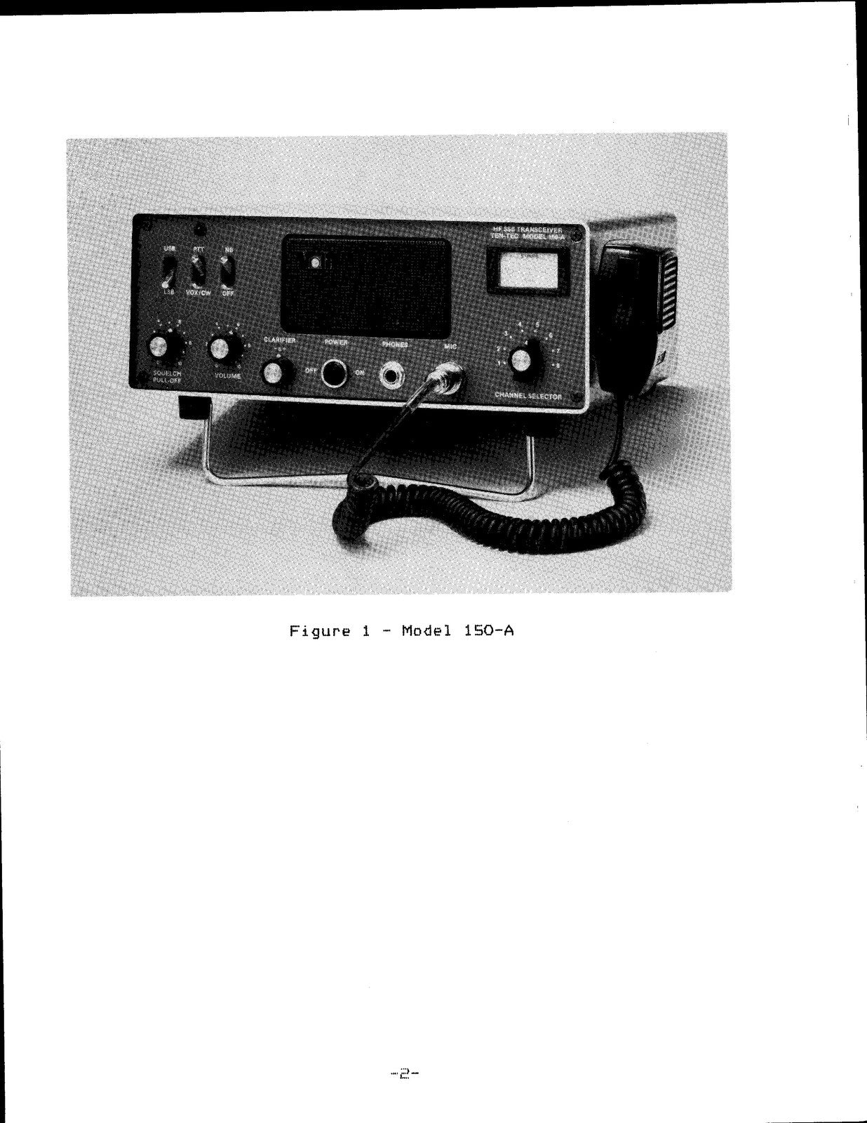 TEN TEC 150-A-B SSB Transceiver Operating Maintenance Manual - WIRE BOUND