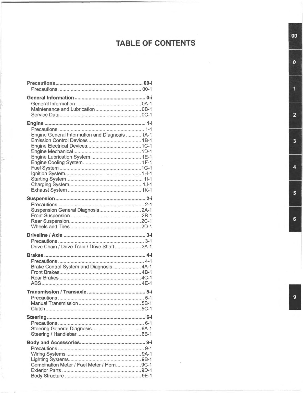 SUZUKI SV650 Motorcycle Service Manual 2017-2019 - WIRE BOUND - TOUGH COVERS