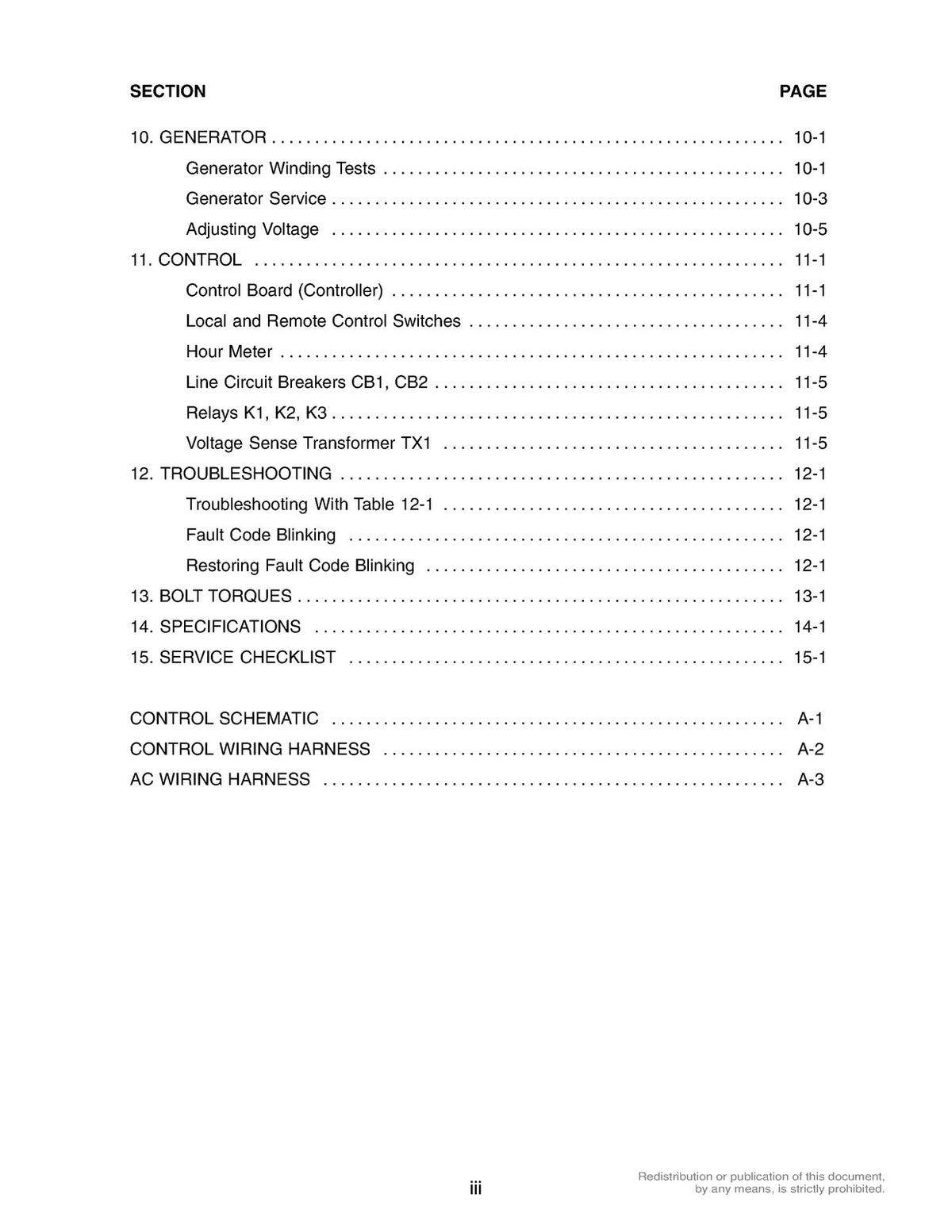 ONAN HDKCA HDKCB HDKCC HDKCD Diesel Genset Service Manual 2004, FOLDOUTS