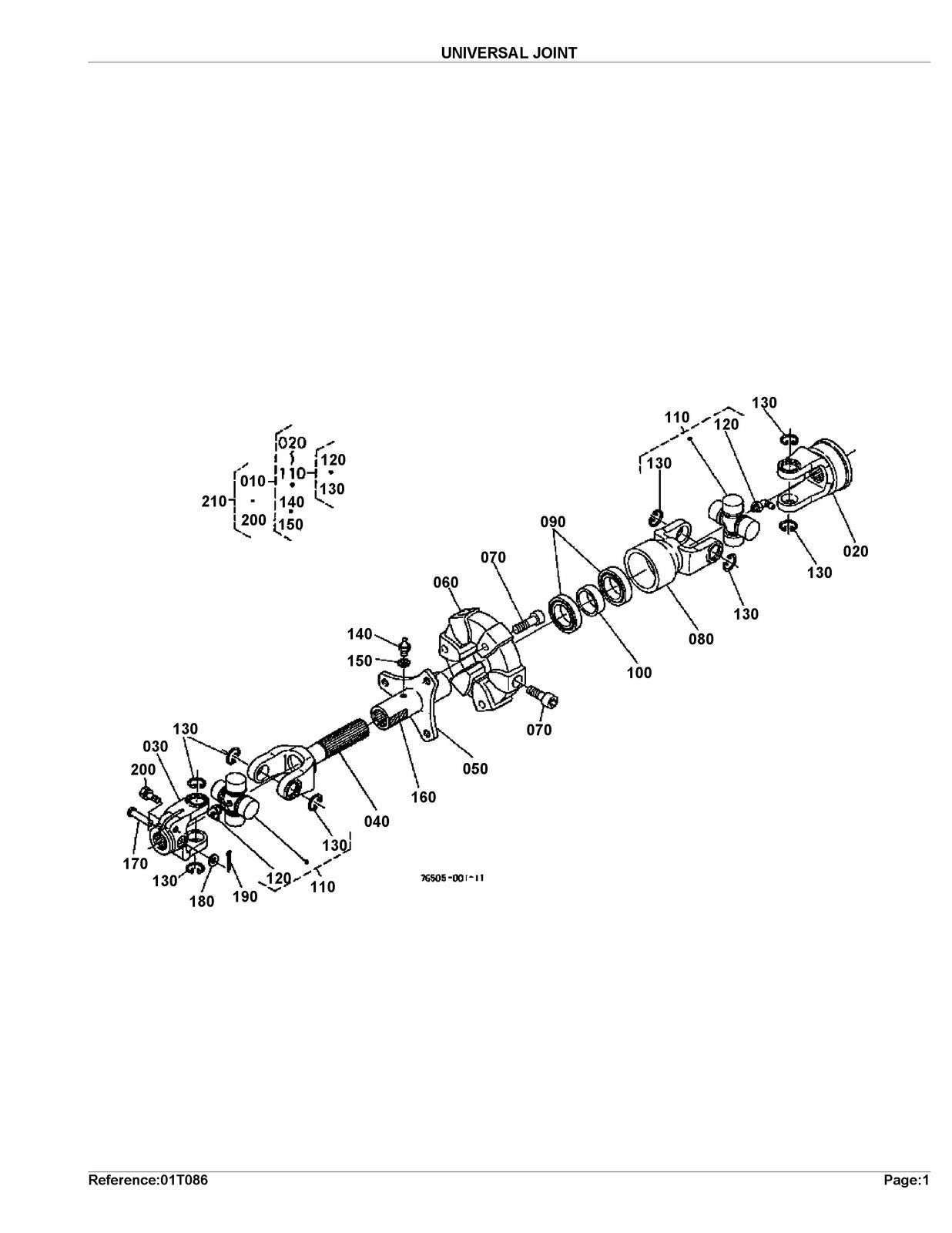 KUBOTA RC54-F19 Parts Manual - STEEL WIRE BOUND - PROTECTIVE COVERS