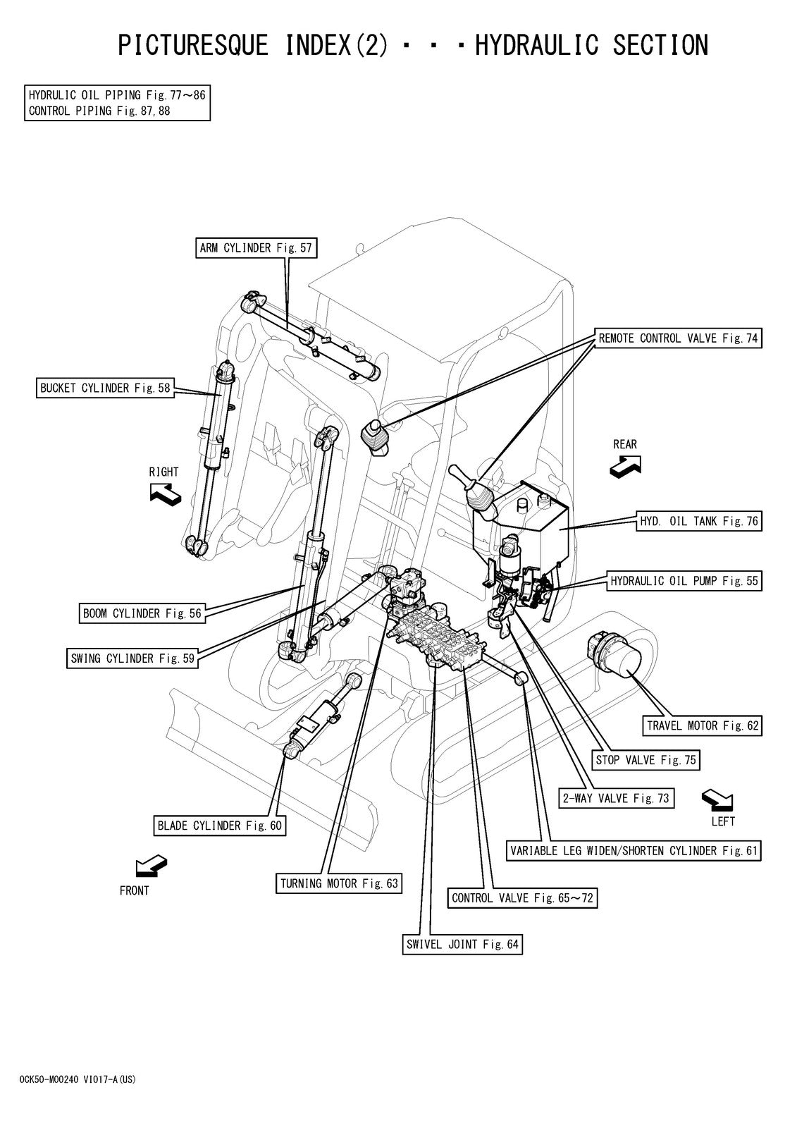 YANMAR ViO17-A Excavator Parts Catalog Manual 2017 - WIRE BOUND - TOUGH COVERS