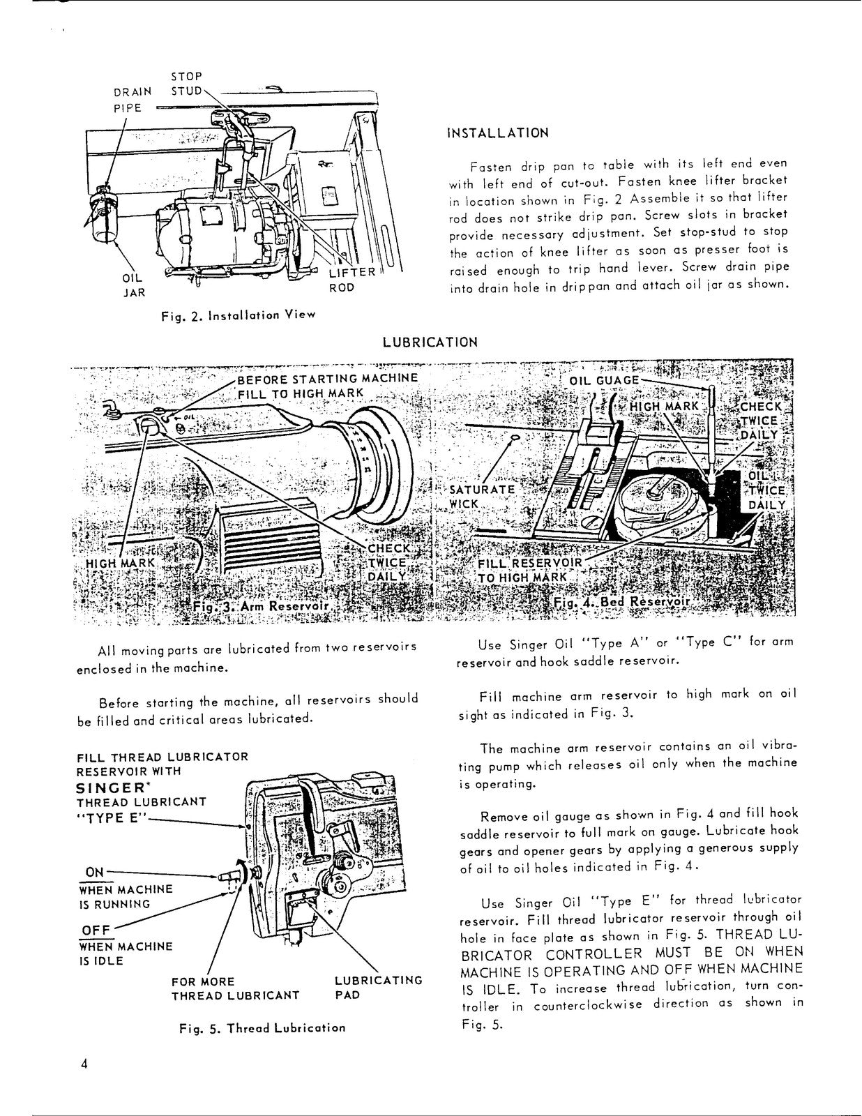 SINGER 211G146 151 157 158 351 357 358 451 457 651 658 Service Manual - BOUND