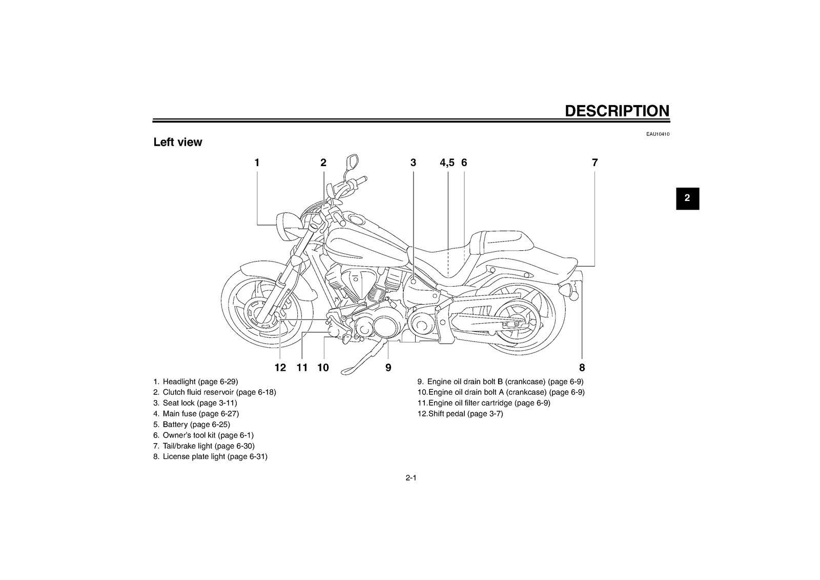 YAMAHA XV19CSX XV19CX Raider Motorcycle Owners Manual - WIRE BOUND - COVERS