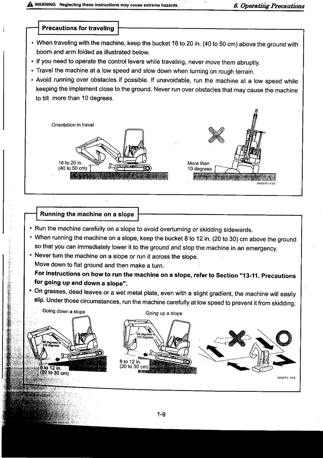 YANMAR ViO27-5B  ViO35-5B Excavator Operators Manual - WIRE BOUND - COVERS