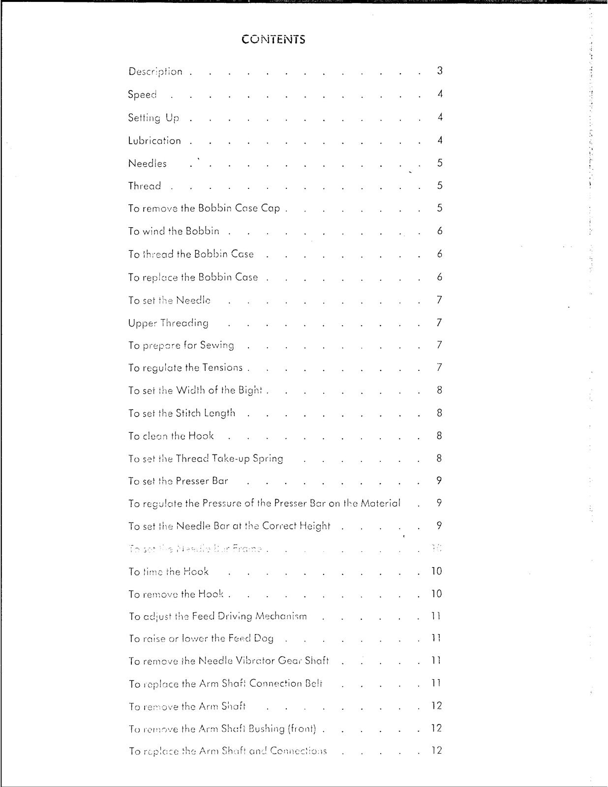 SINGER 107G201 Sewing Machine Service Manual - STEEL WIRE BOUND - TOUGH COVERS