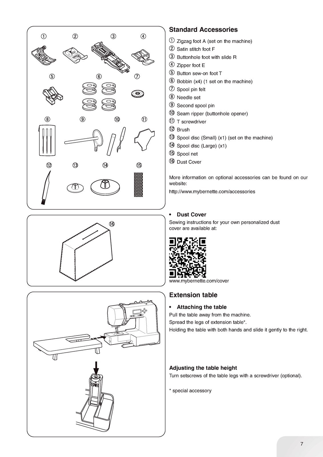BERNINA BERNETTE B37 Sewing Machine Instruction Manual - WIRE BOUND - COVERS