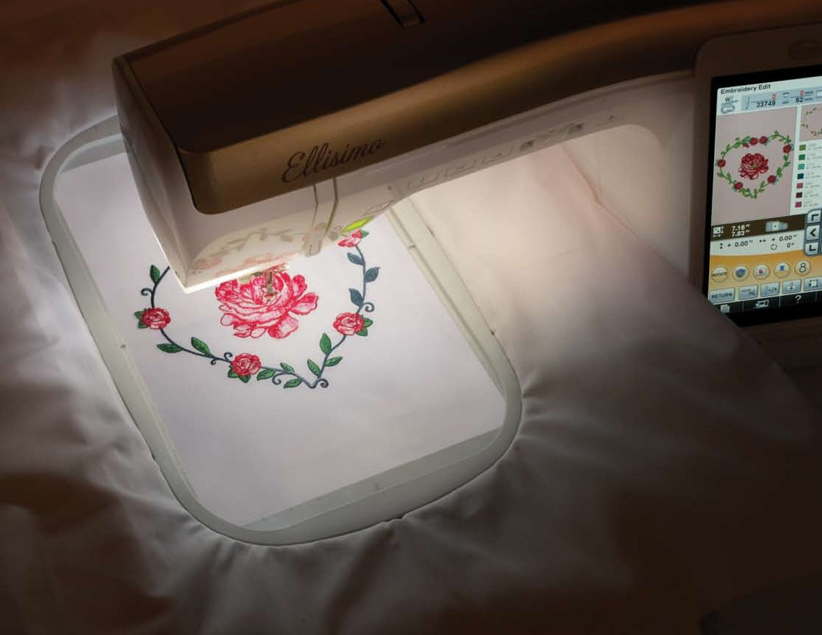 BABY LOCK Ellisimo Sewing And Embroidery Machine Manual - WIRE BOUND - COVERS