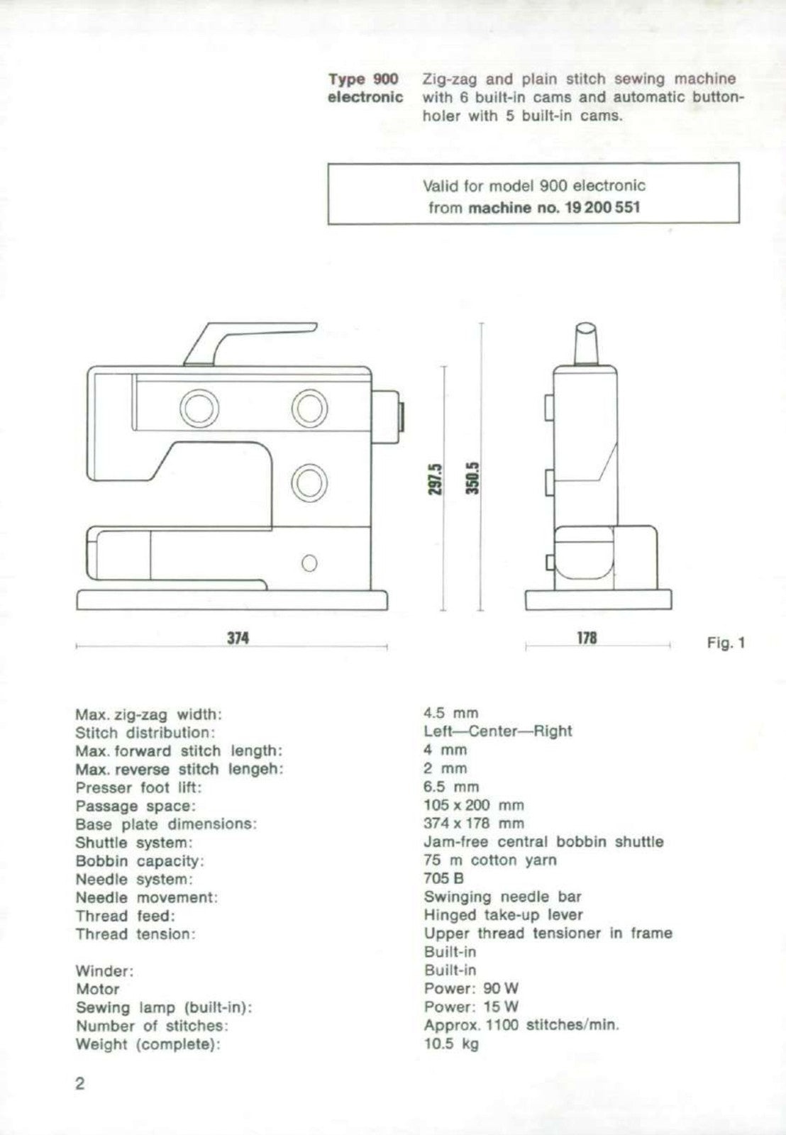 BERNINA 900 NOVA Electronic SERVICE ADJUSTERS MANUAL - WIRE BOUND - TOUGH COVERS