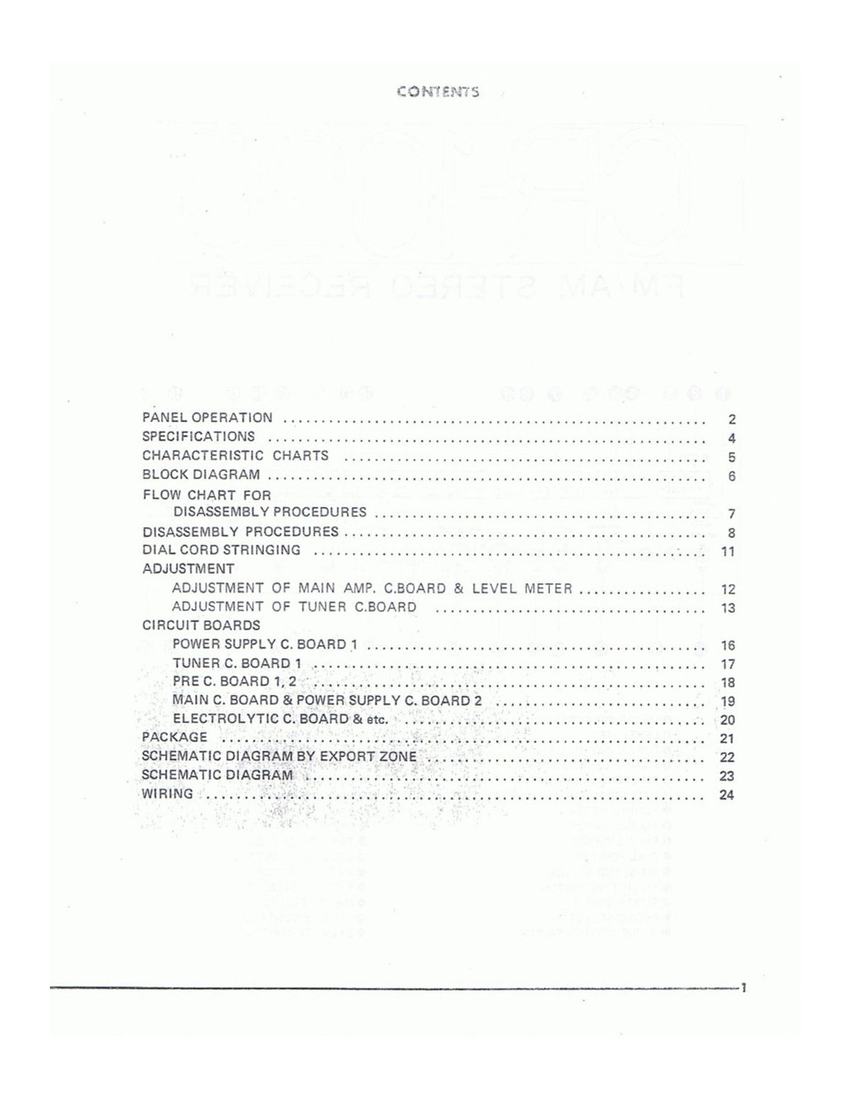 YAMAHA CR-1020 Receiver Service & Operators Manual BUNDLE - WIRE BOUND - COVERS