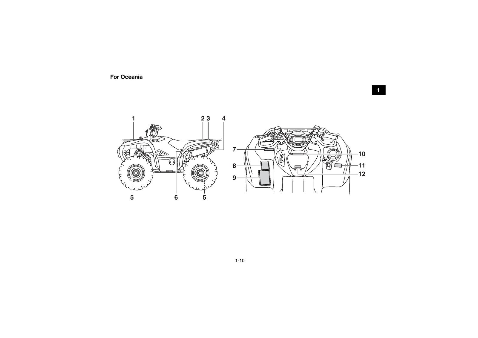 YAMAHA 700 YFM70GDXG 70GDHG 70GPXG 70GPHG 70GPSG 70GPLG Owners Manual - BOUND