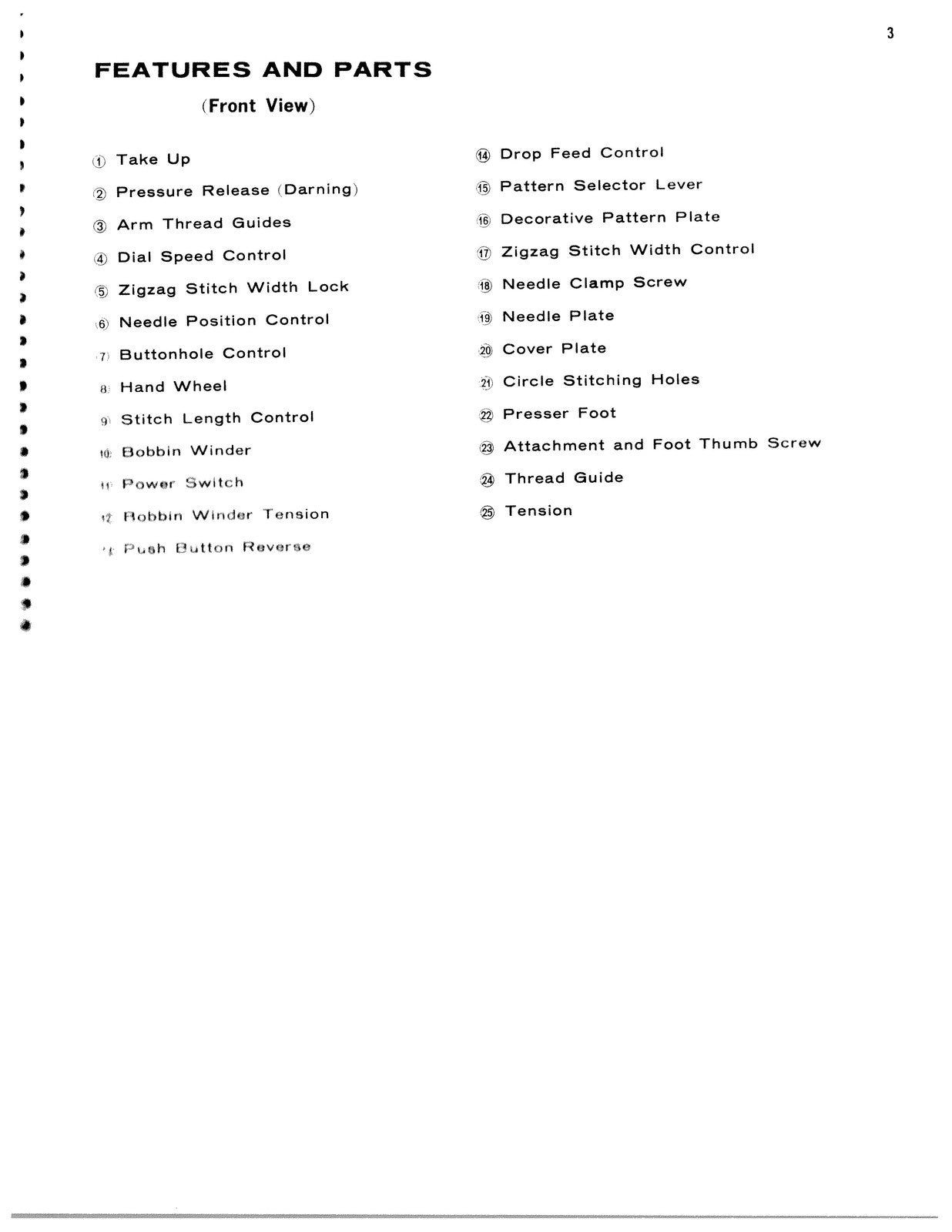 WHITE 804 Selec-Tronic Sewing Machine Instruction Manual - WIRE BOUND - COVERS