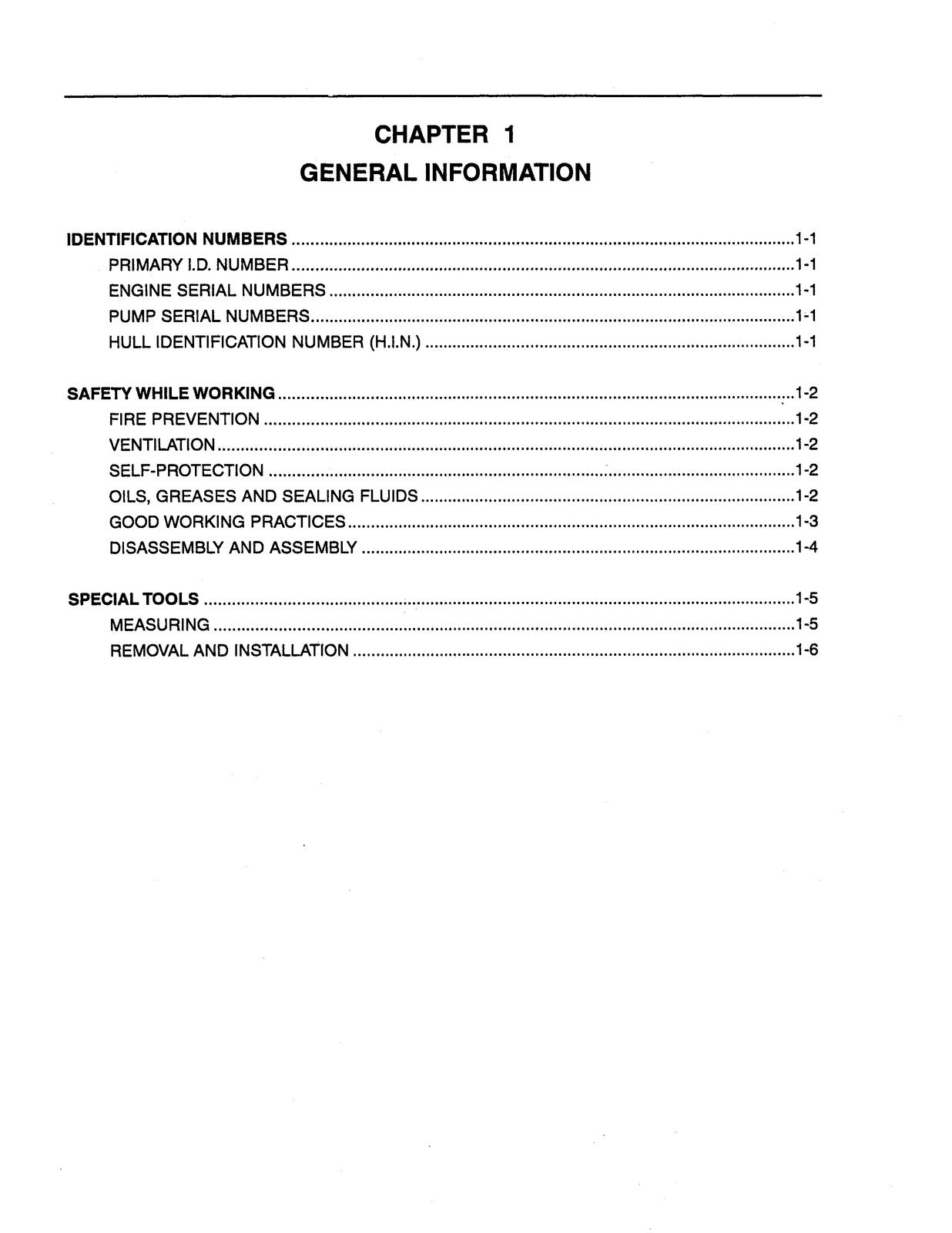 YAMAHA Exciter EXT1100 GP1 65B Jet Boat Service Manual - WIRE BOUND - COVERS