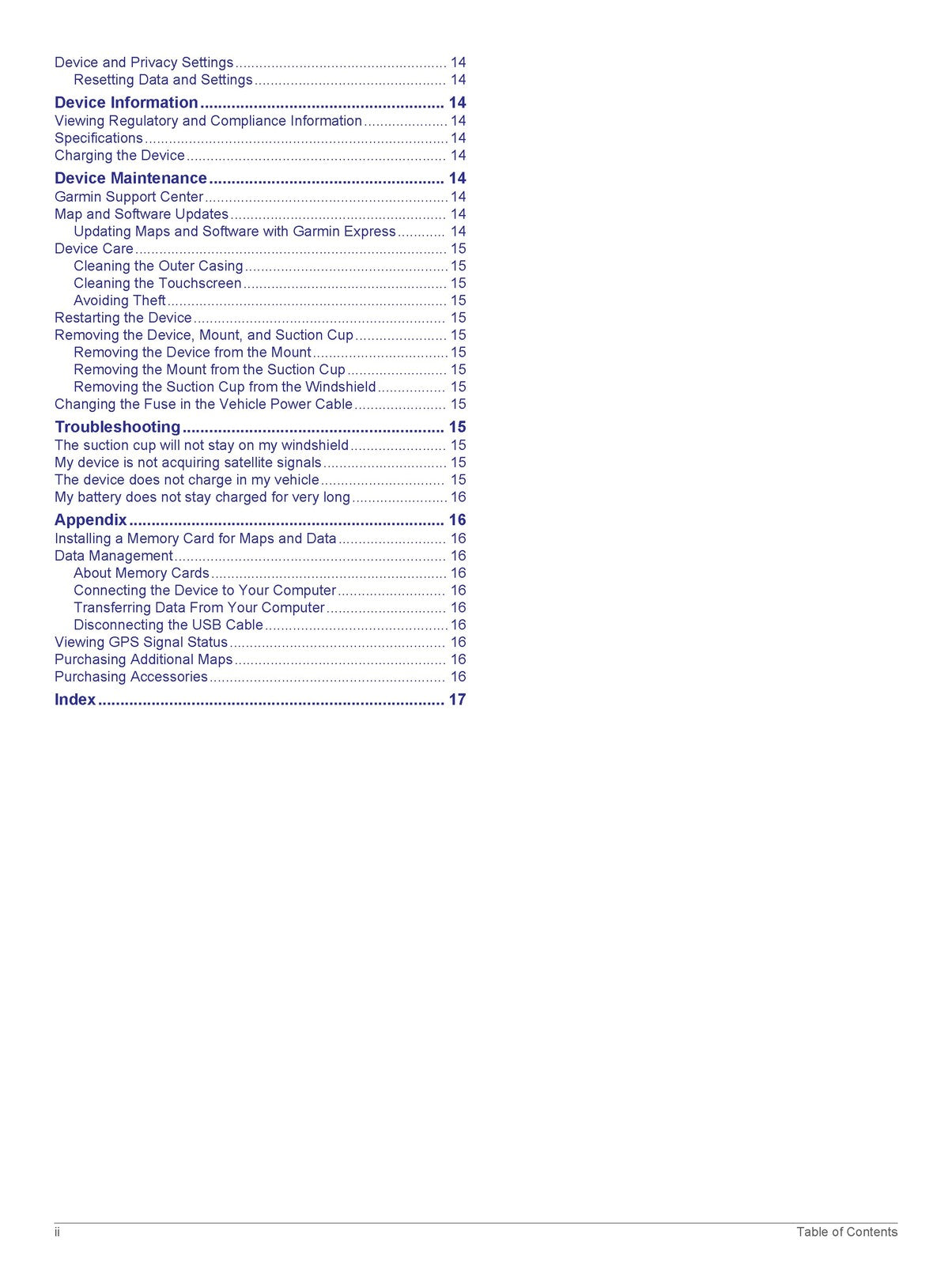 GARMIN Drive 52 Owners Manual 2018 - STEEL WIRE BOUND - PROTECTIVE COVERS