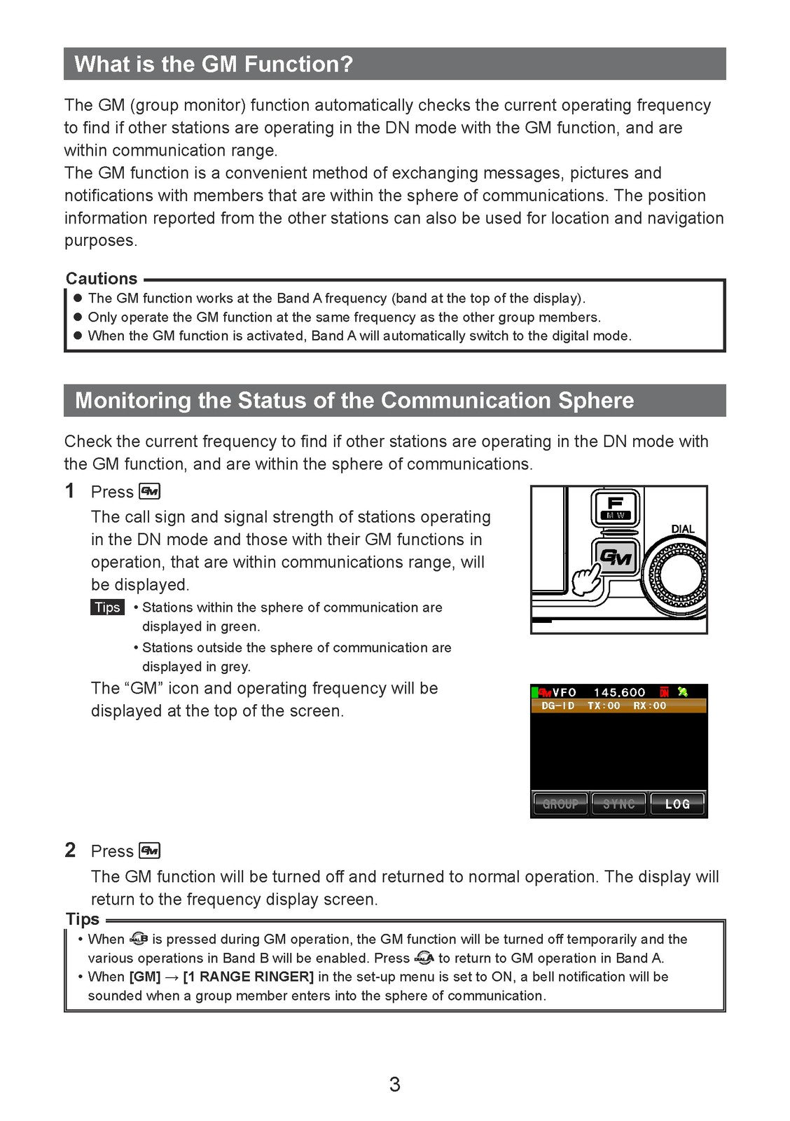 YAESU FTM-400XDR GM Edition Operating Manual 2017 - WIRE BOUND - TOUGH COVERS