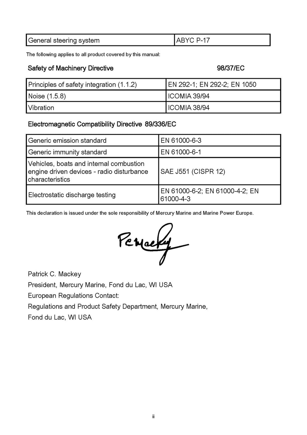 MERCURY 135/150/175 OPTIMAX OPERATION MANUAL 2005+ WIRE BOUND - TOUGH COVERS