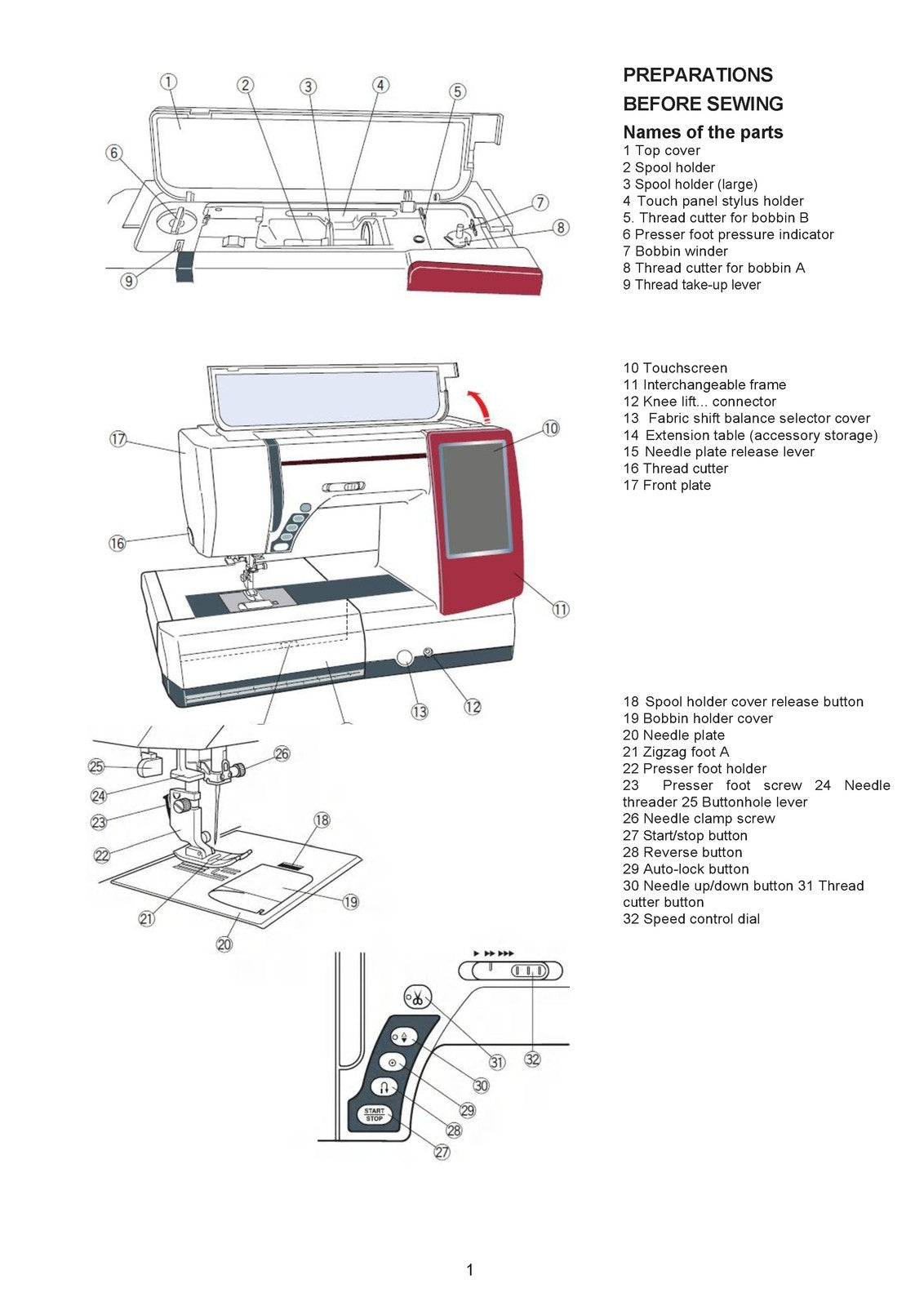 JANOME Memory Craft 9900 Sewing Machine Instruction Manual - WIRE BOUND - COVERS