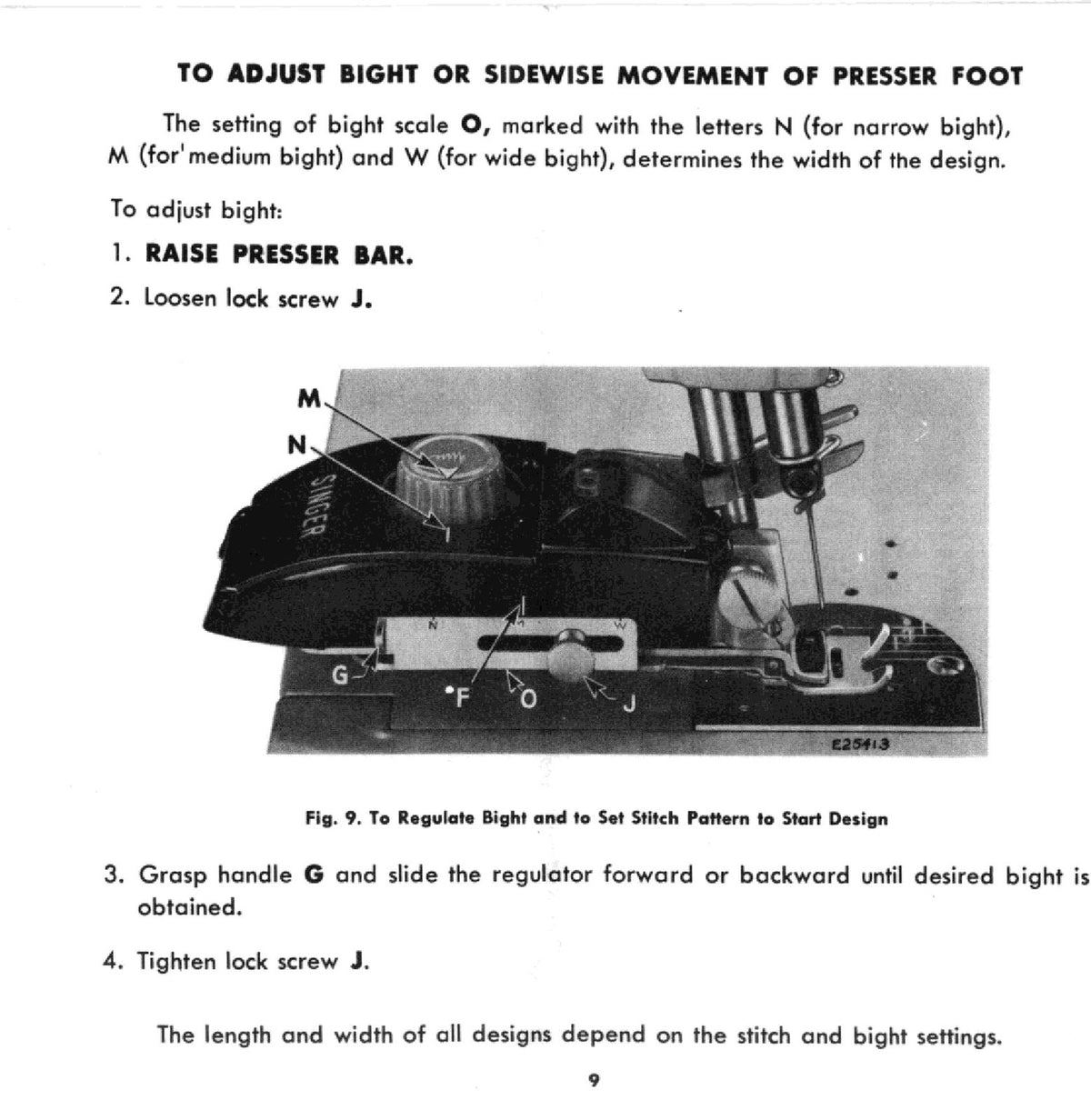 SINGER Automatic Zigzagger Attachment Instruction Operators Manual BUNDLE