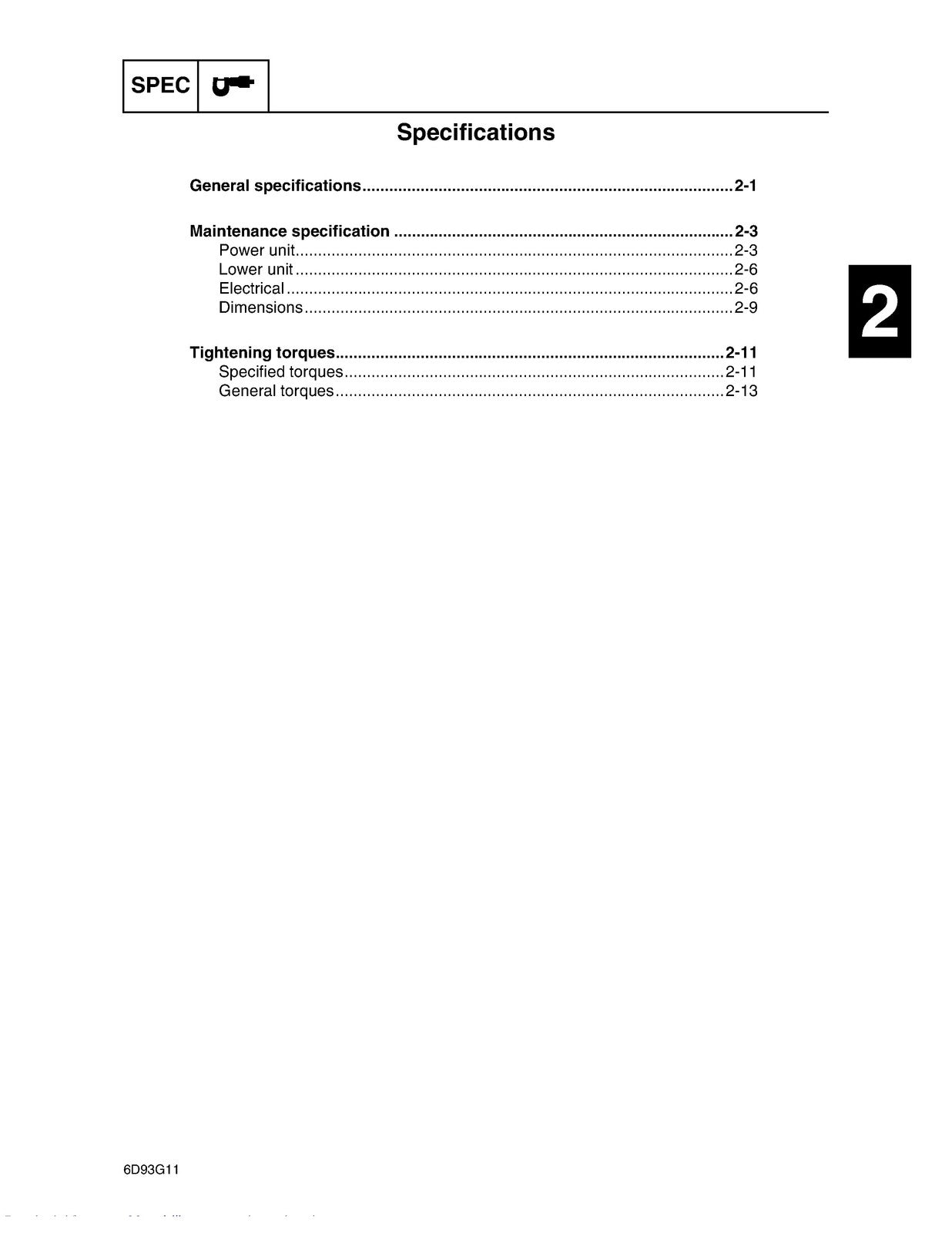 YAMAHA F80B F100D Service Manual - STEEL WIRE BOUND - PROTECTIVE COVERS