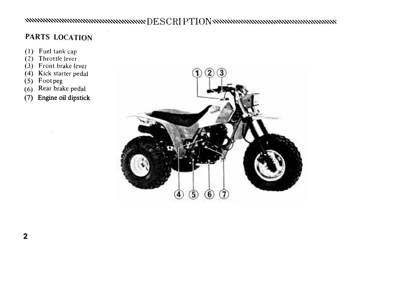 HONDA ATC200X All Terrain Cycle Owners Manual 1983 - WIRE BOUND - TOUGH COVERS