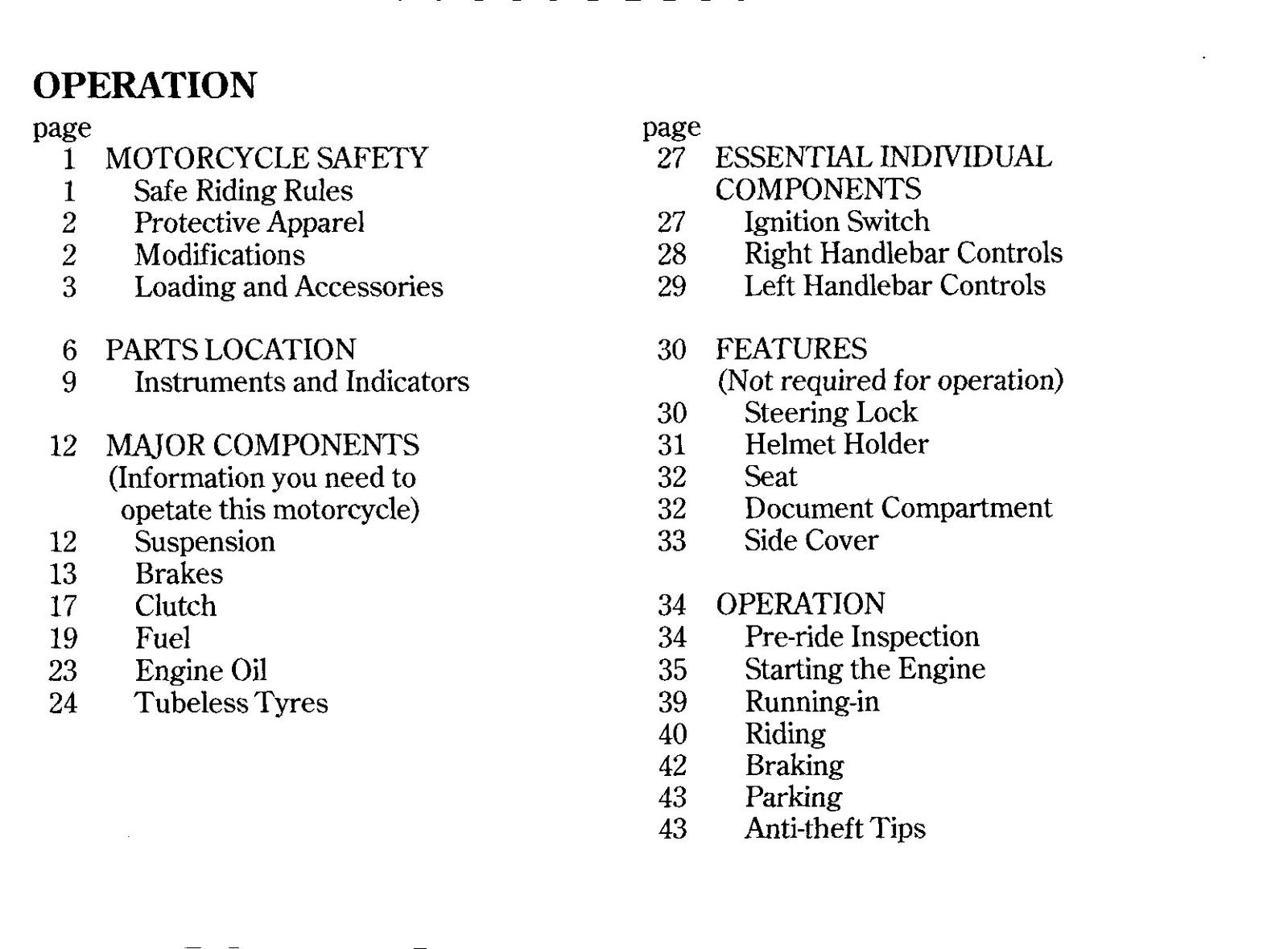 HONDA CB750F2 SevenFifty Owners Manual 1996 - BOUND - COVERS - XL FOLDOUT PAGES