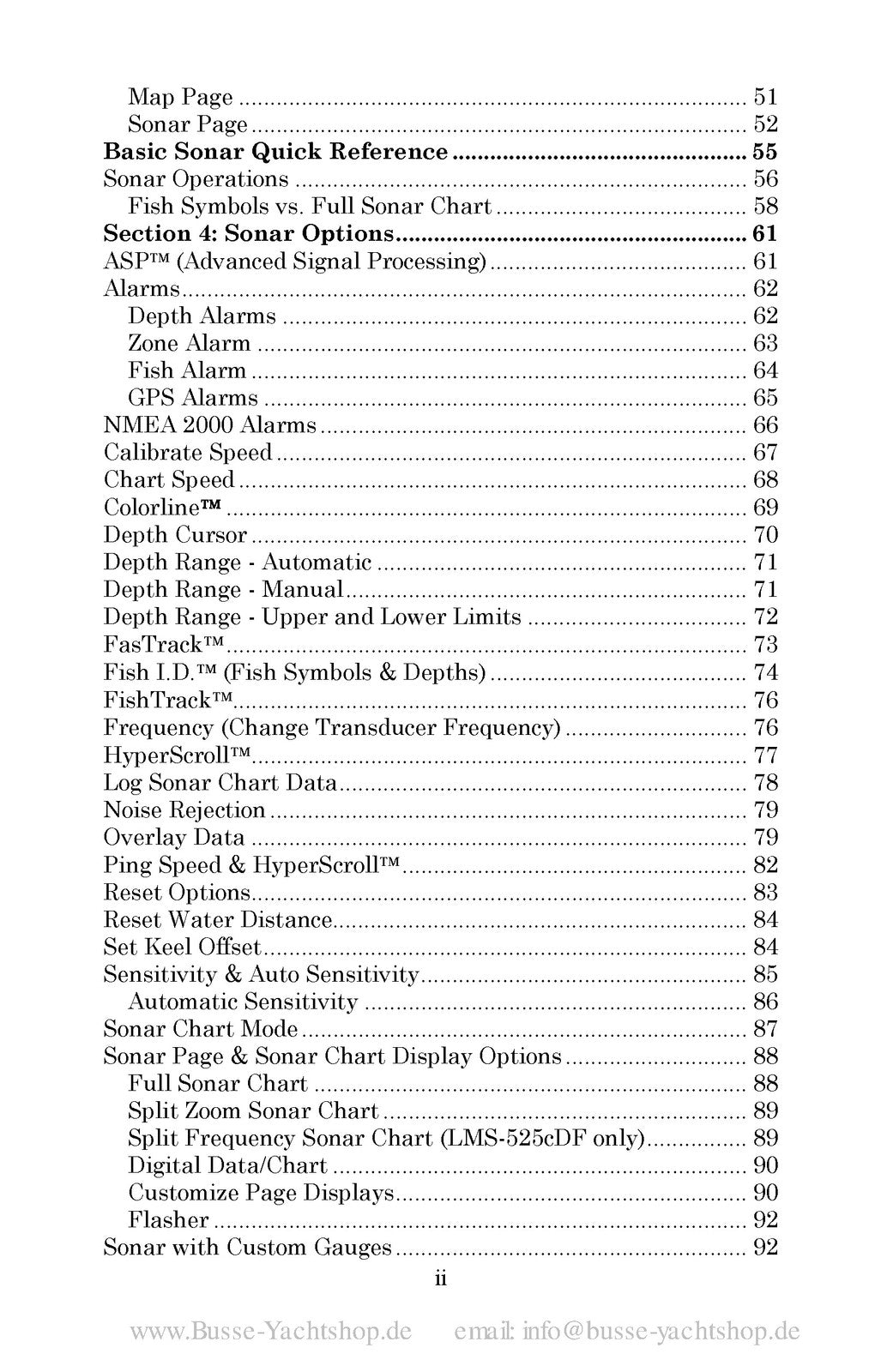LOWRANCE LMS-520C 525C DF Fish Finder Sonar GPS Instructions Manual 2006 - BOUND