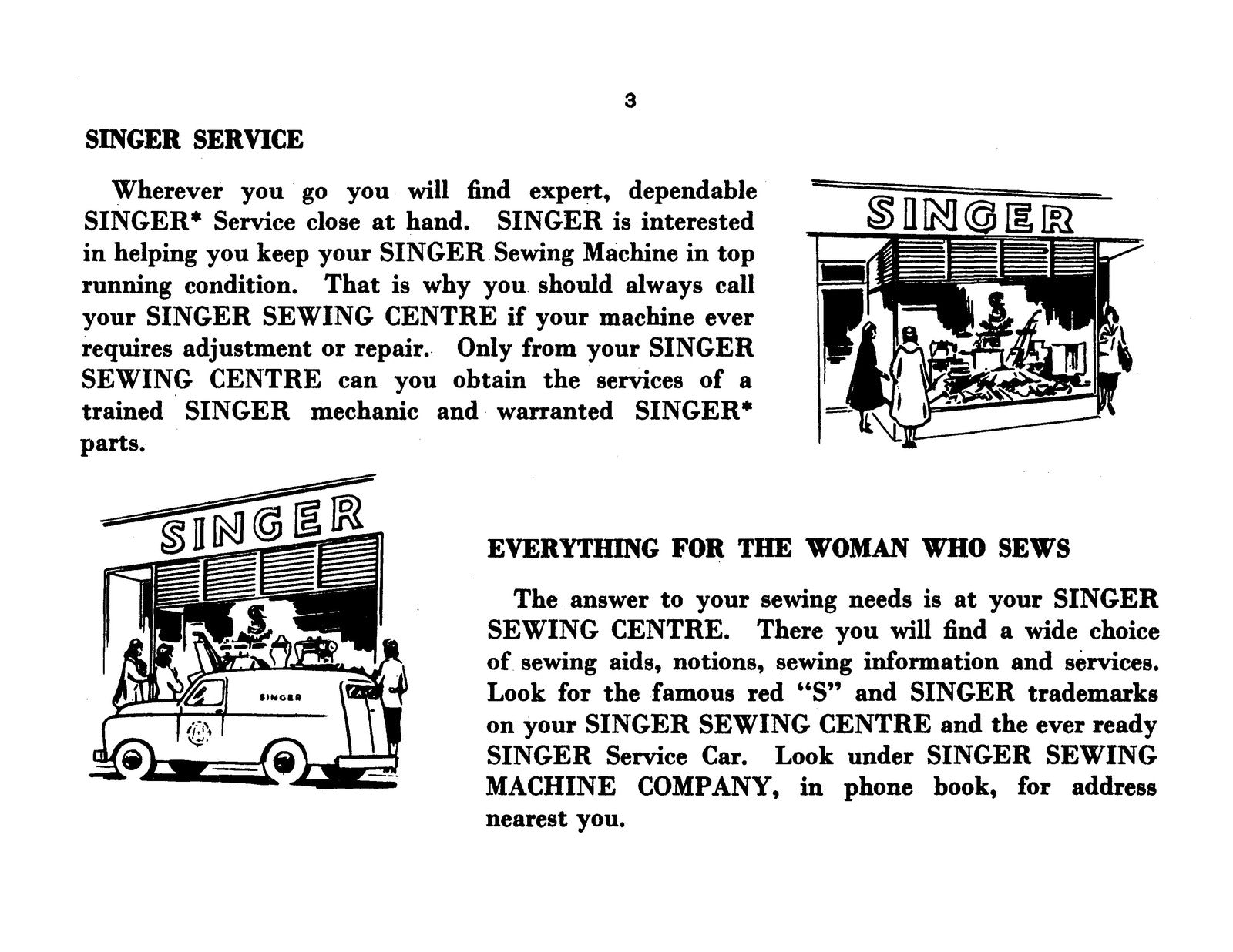 SINGER 115 Sewing Machine Instruction Manual - STEEL WIRE BOUND - TOUGH COVERS